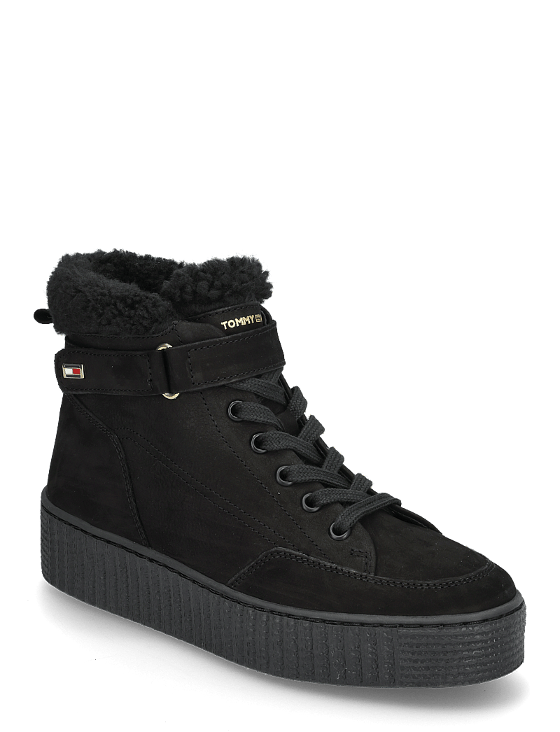 Tommy Hilfiger Faux Fur Nubuck Low Lace-up (THSFW0FW08172