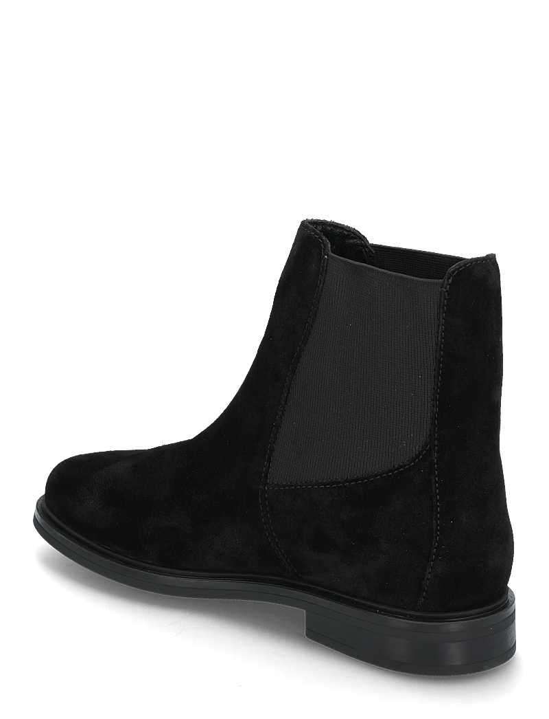 Tommy Hilfiger - FLAG SUEDE LOW CHELSEA - black - 2