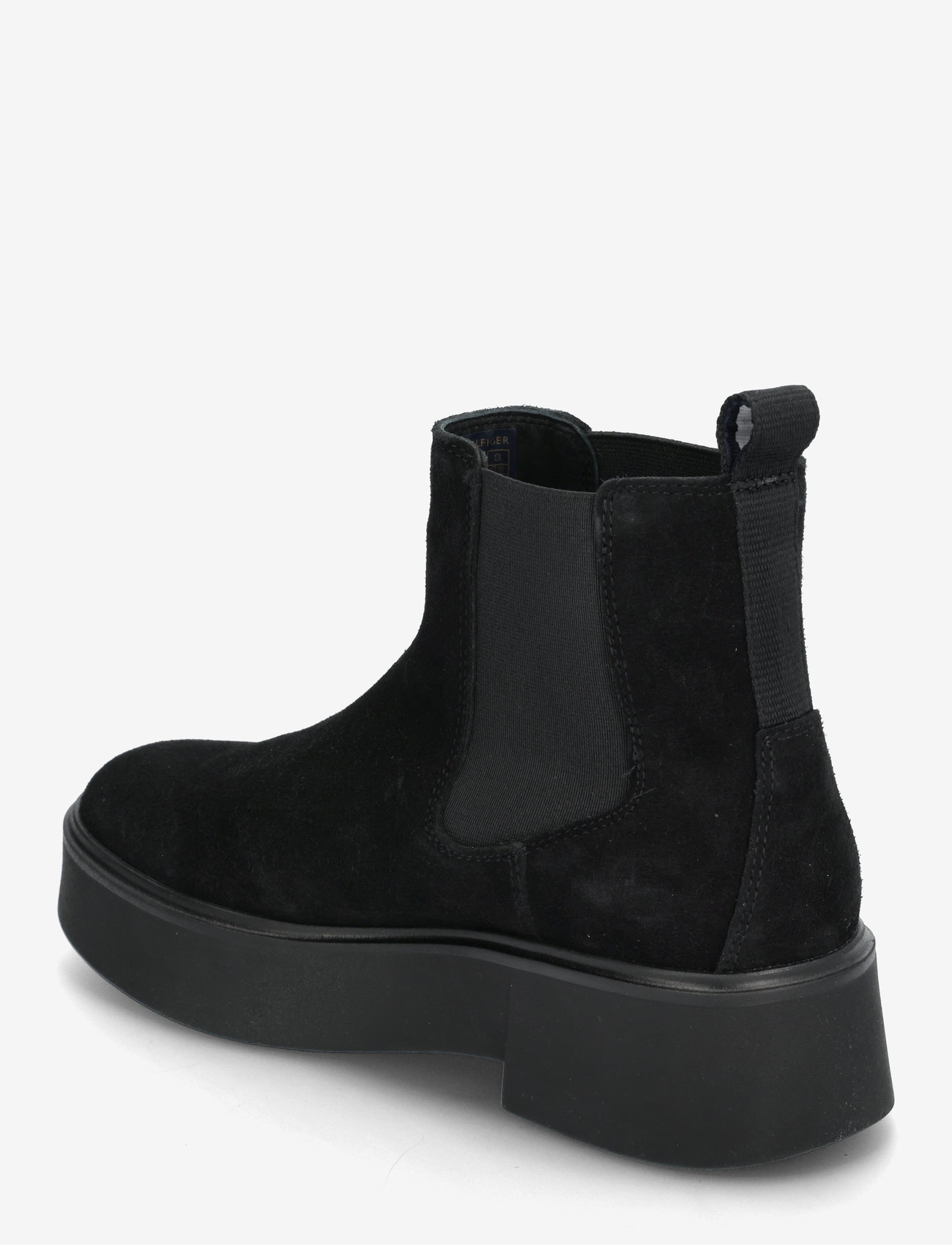Tommy Hilfiger - MINIMAL SUEDE CHELSEA FLAG - alltags-style - black - 2