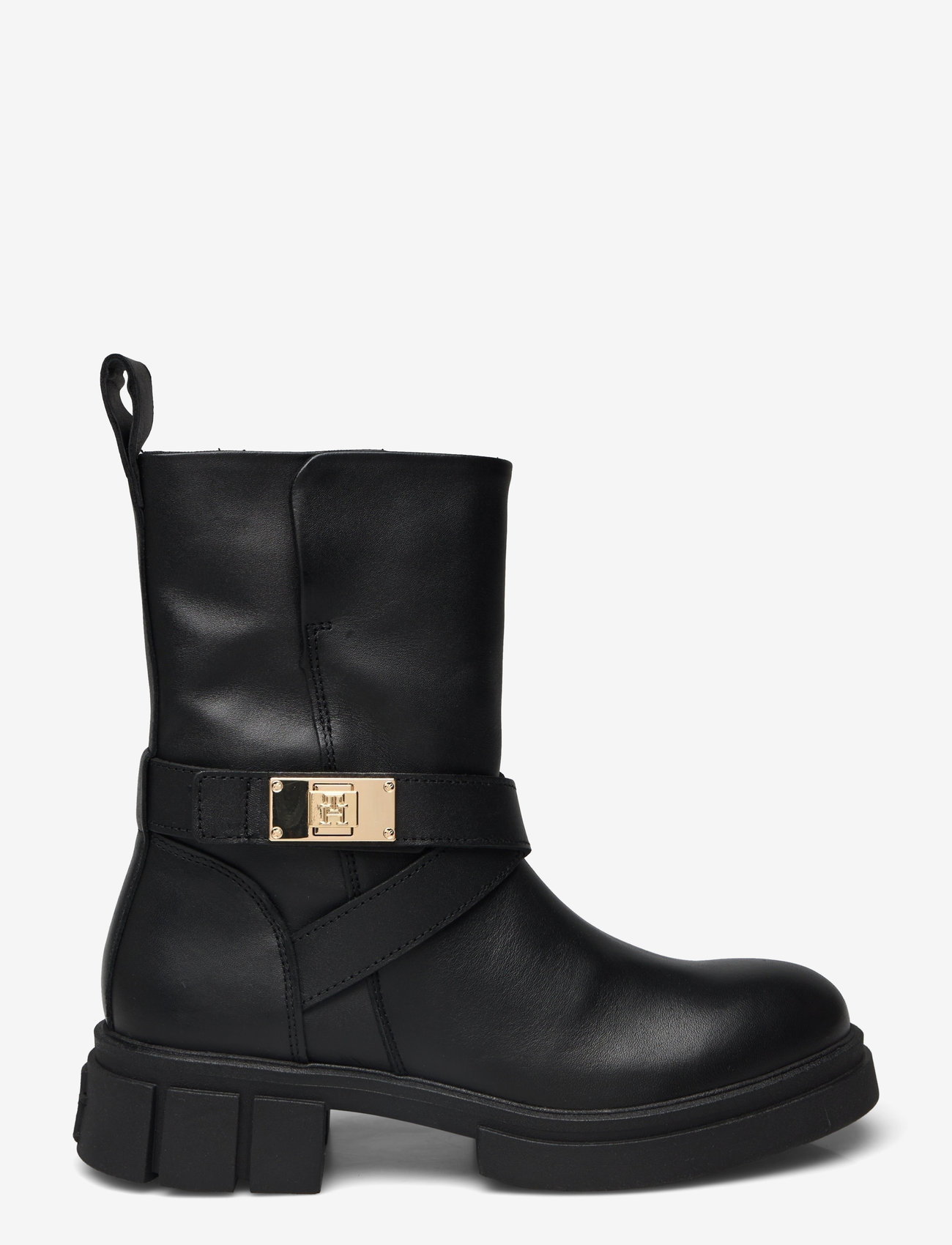 Tommy Hilfiger - BIKER LEATHER - black - 1