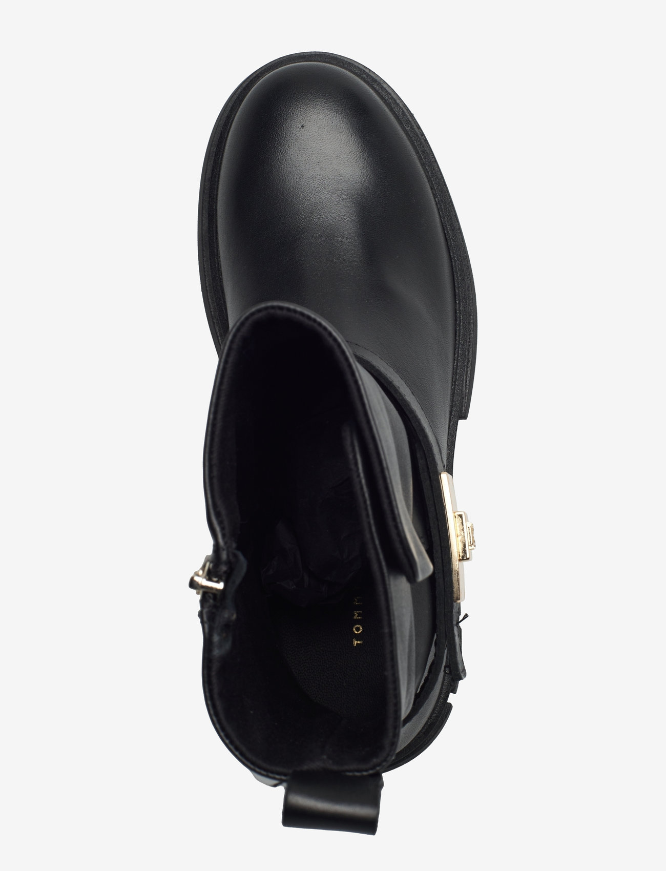 Tommy Hilfiger - BIKER LEATHER - black - 3