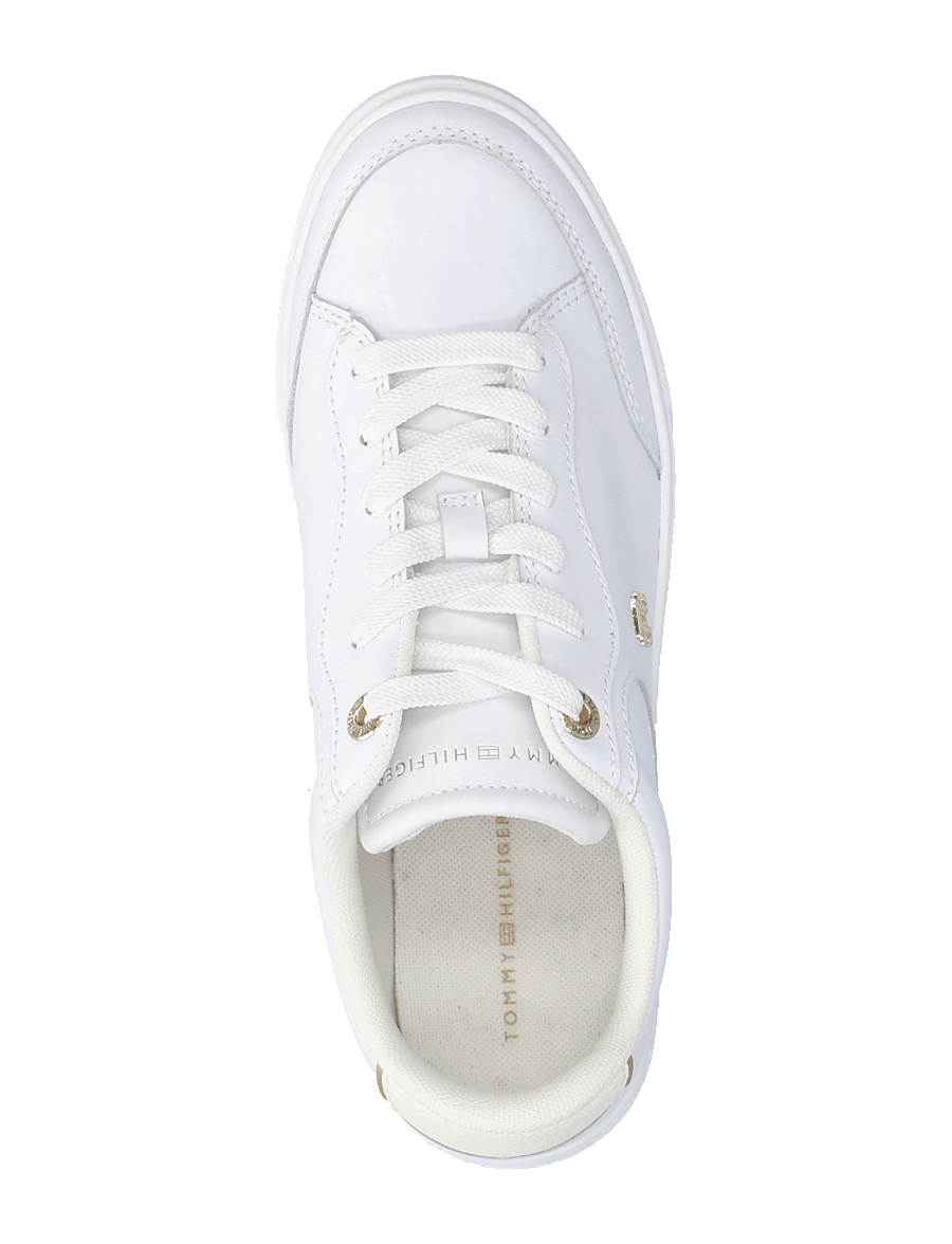 Tommy Hilfiger - ESSENTIAL CHIC COURT SNEAKER - konfirmationstøj - white - 3