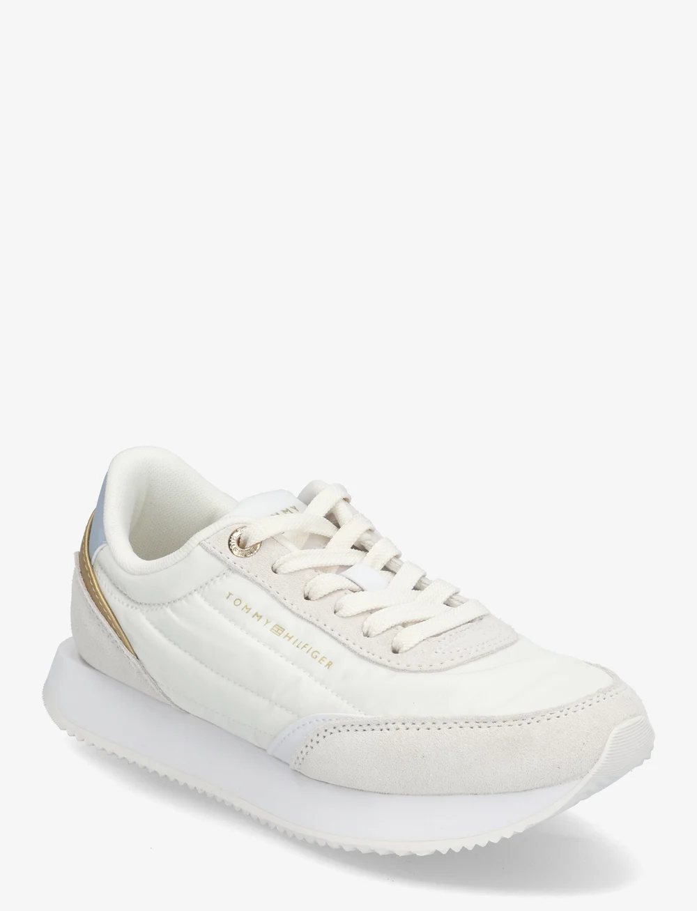 Tommy Hilfiger - ESSENTIAL RUNNER - sutvirtinimas - white/breezy blue - 0