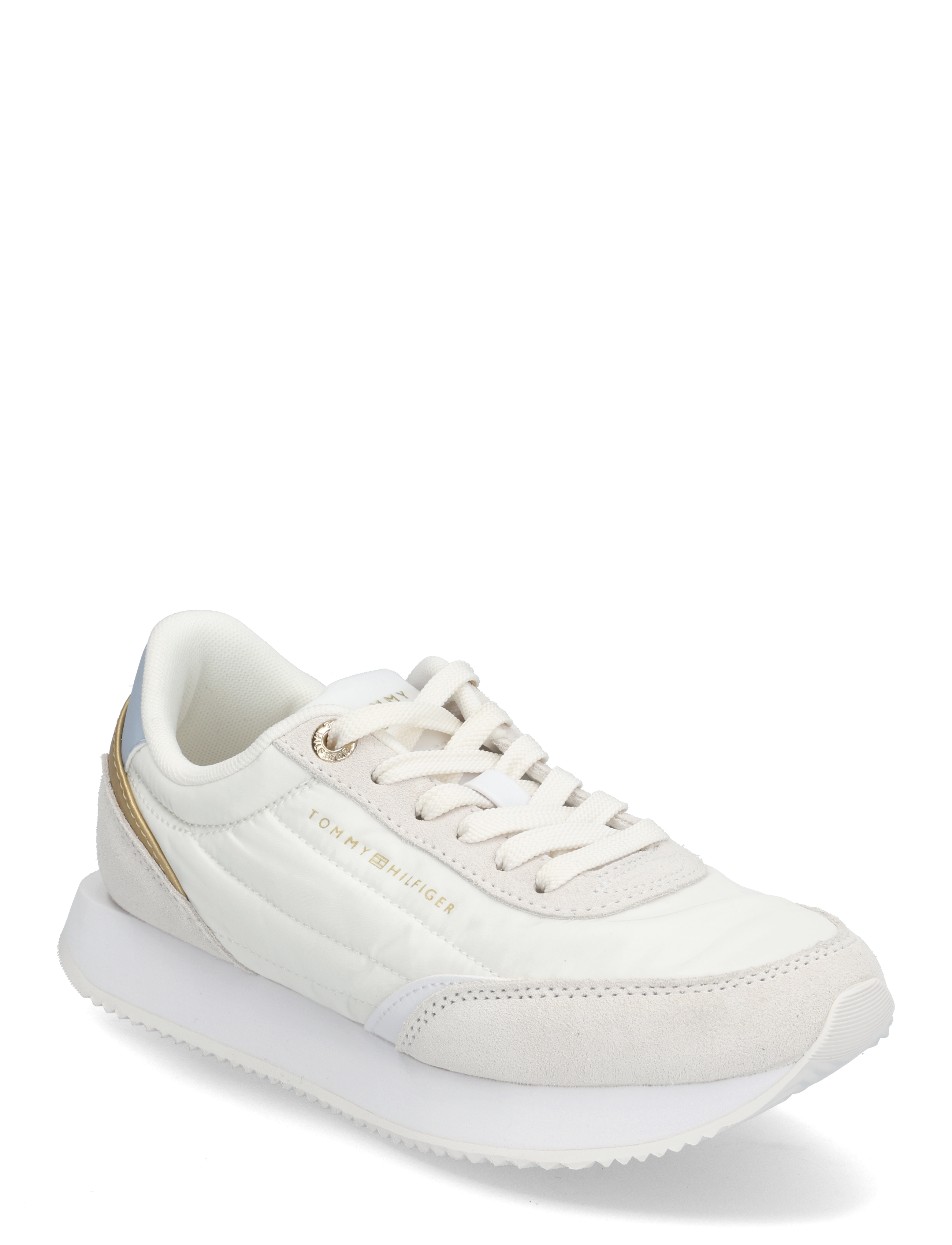 Tommy Hilfiger ESSENTIAL RUNNER - Sko - WHITE/BREEZY BLUE / white