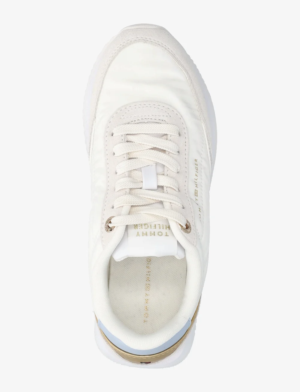 Tommy Hilfiger - ESSENTIAL RUNNER - sutvirtinimas - white/breezy blue - 3