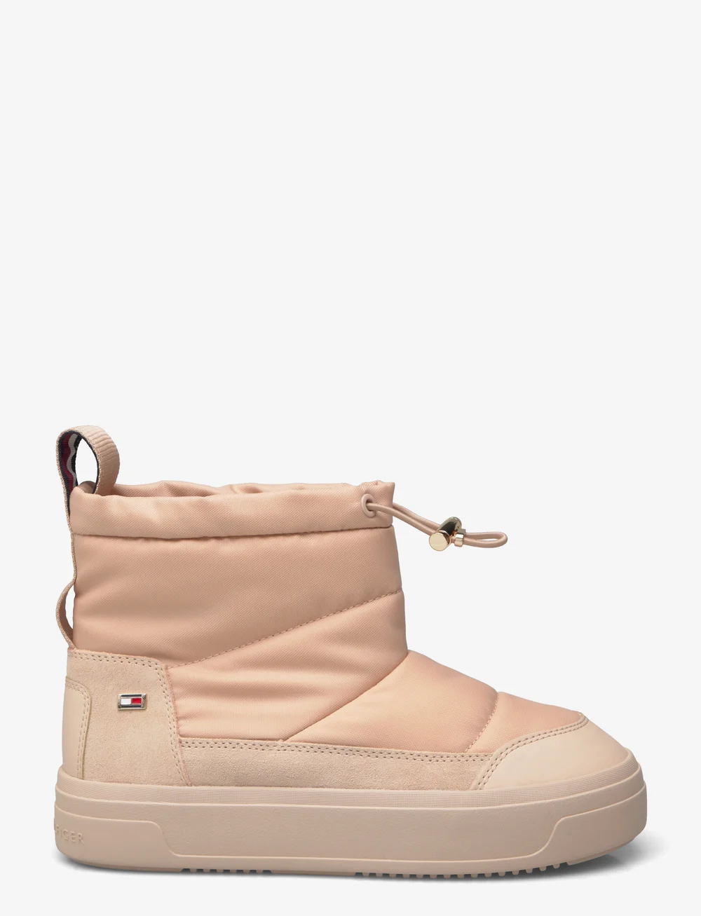 Tommy Hilfiger - FLAG NYLON MINI SNOWBOOT - winter shoes - misty blush - 1