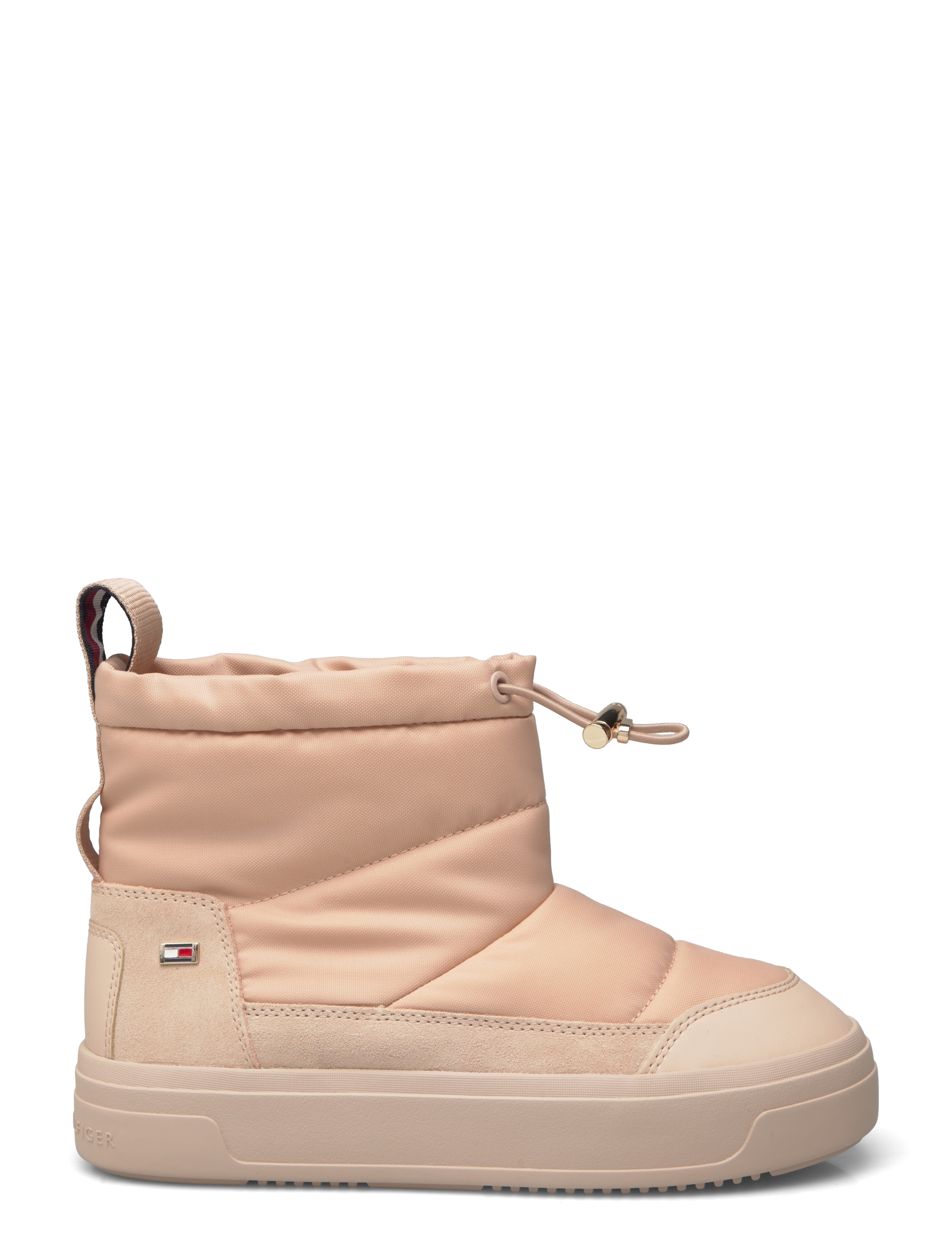 Tommy Hilfiger - FLAG NYLON MINI SNOWBOOT - kvinder - misty blush - 1