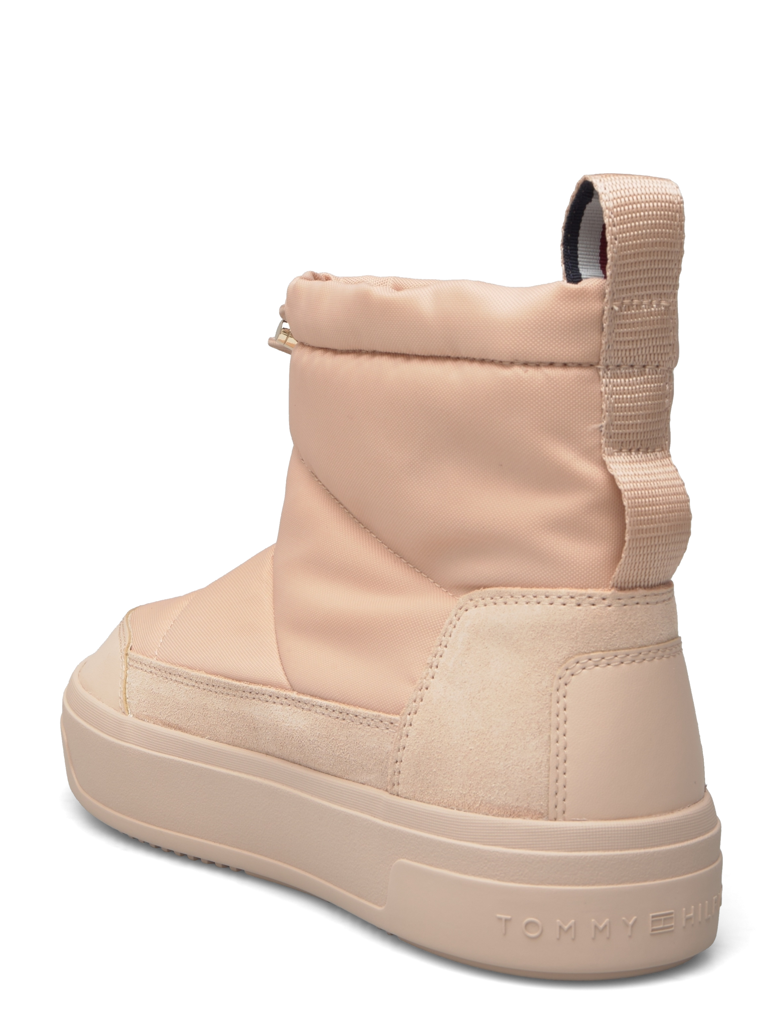 Tommy Hilfiger - FLAG NYLON MINI SNOWBOOT - kvinder - misty blush - 2