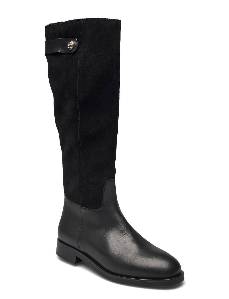 Tommy Hilfiger Th Stud Leather Mix Long Boot (THSFW0FW08341) Lange laarzen