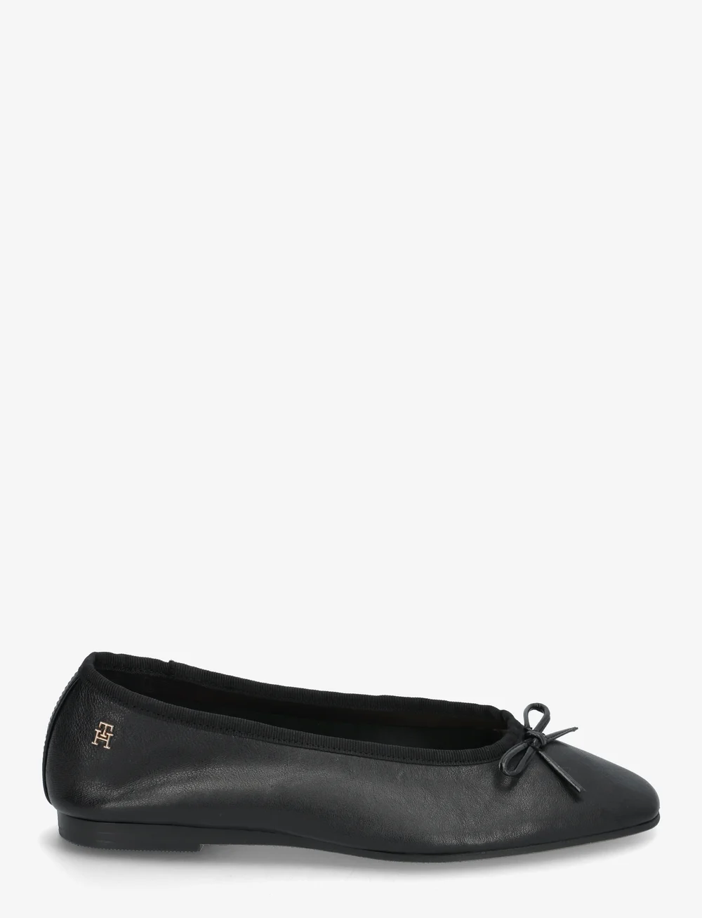 Tommy Hilfiger - SOFT LEATHER BALLERINA BOW - besondere anlässe - black - 1