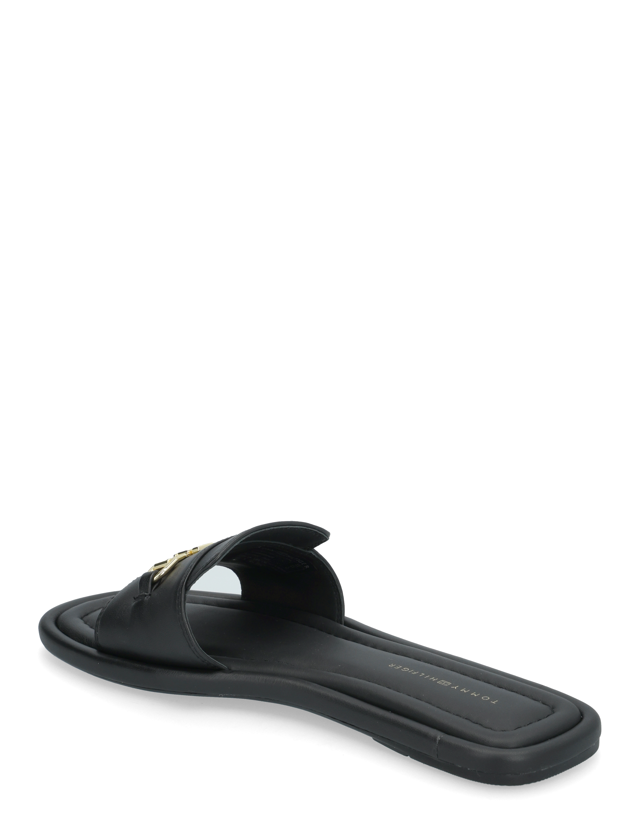 Tommy Hilfiger - LEATHER HORSEBIT MULE - kontsata sandaalid - black - 2