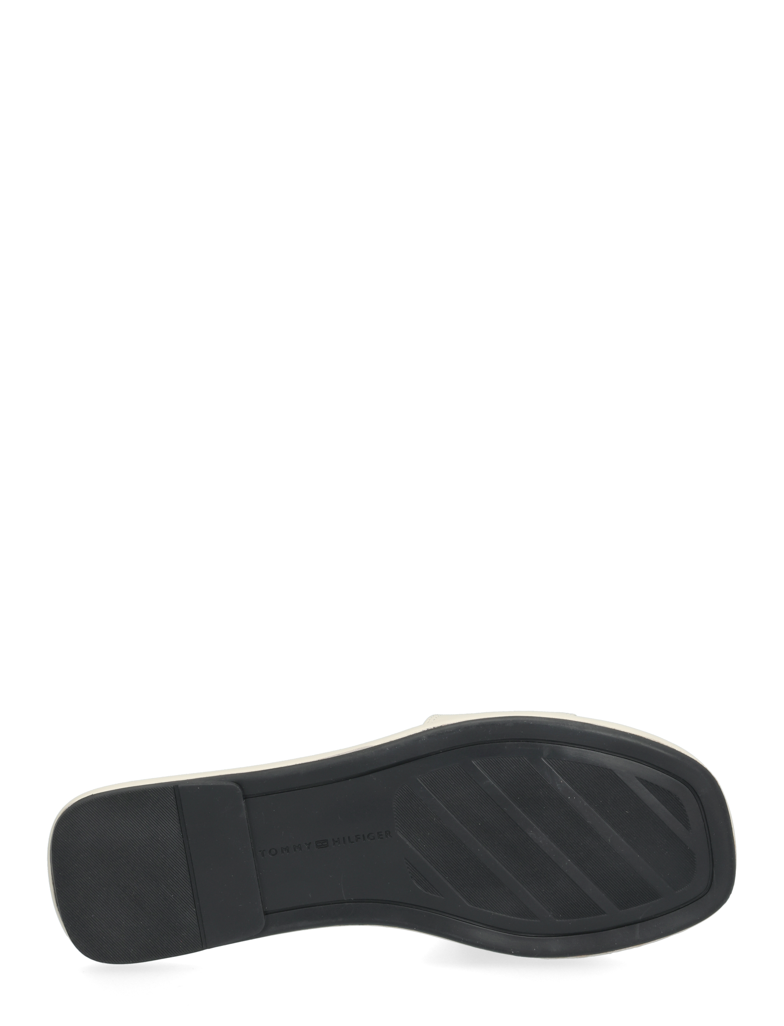 Tommy Hilfiger - LEATHER HORSEBIT MULE - kontsata sandaalid - muslin - 4