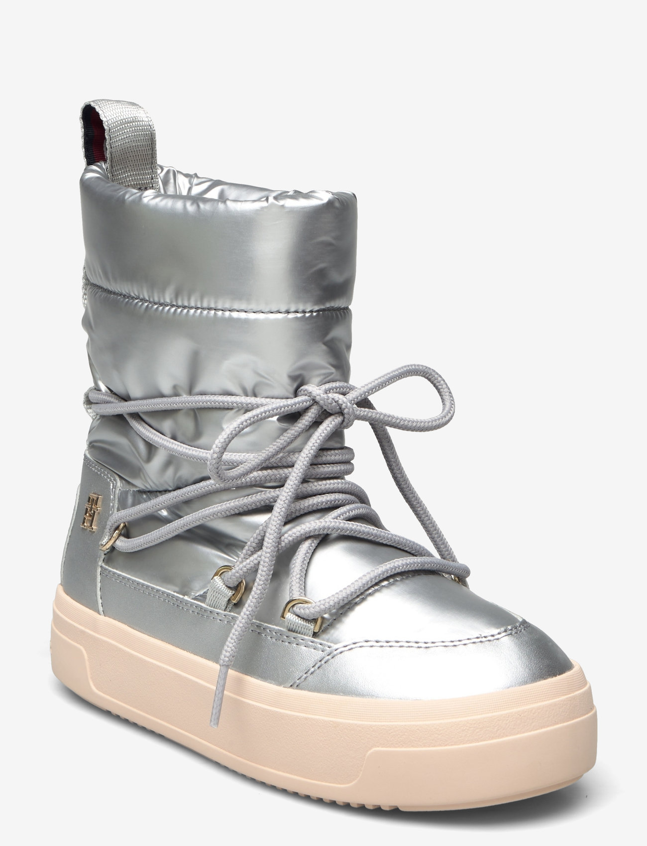 Tommy Hilfiger Metallic Leather Boots Tommy Hilfiger Mani Women's - Main Image