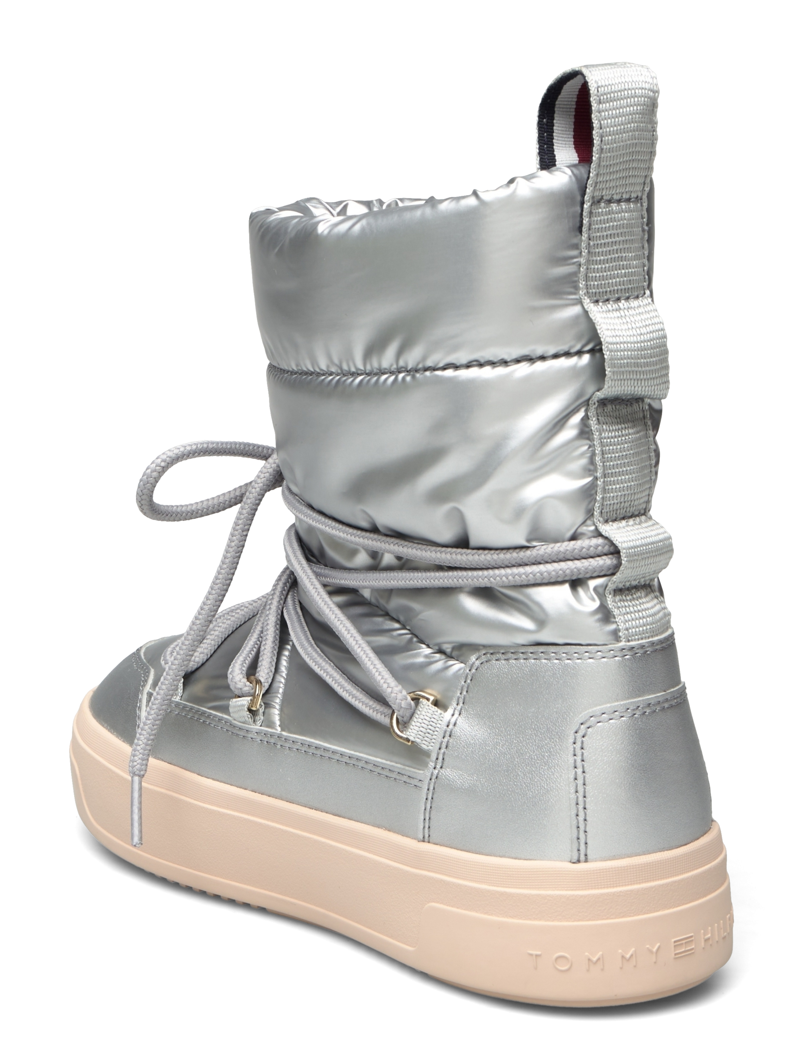 Tommy Hilfiger - LACE-UP METALLIC SNOWBOOT - silver - 2