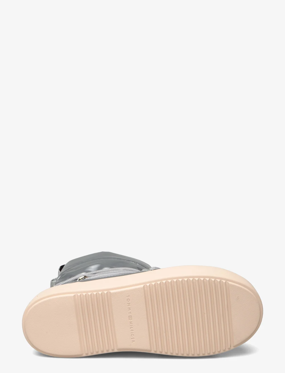 Tommy Hilfiger - LACE-UP METALLIC SNOWBOOT - winterschuhe - silver - 4