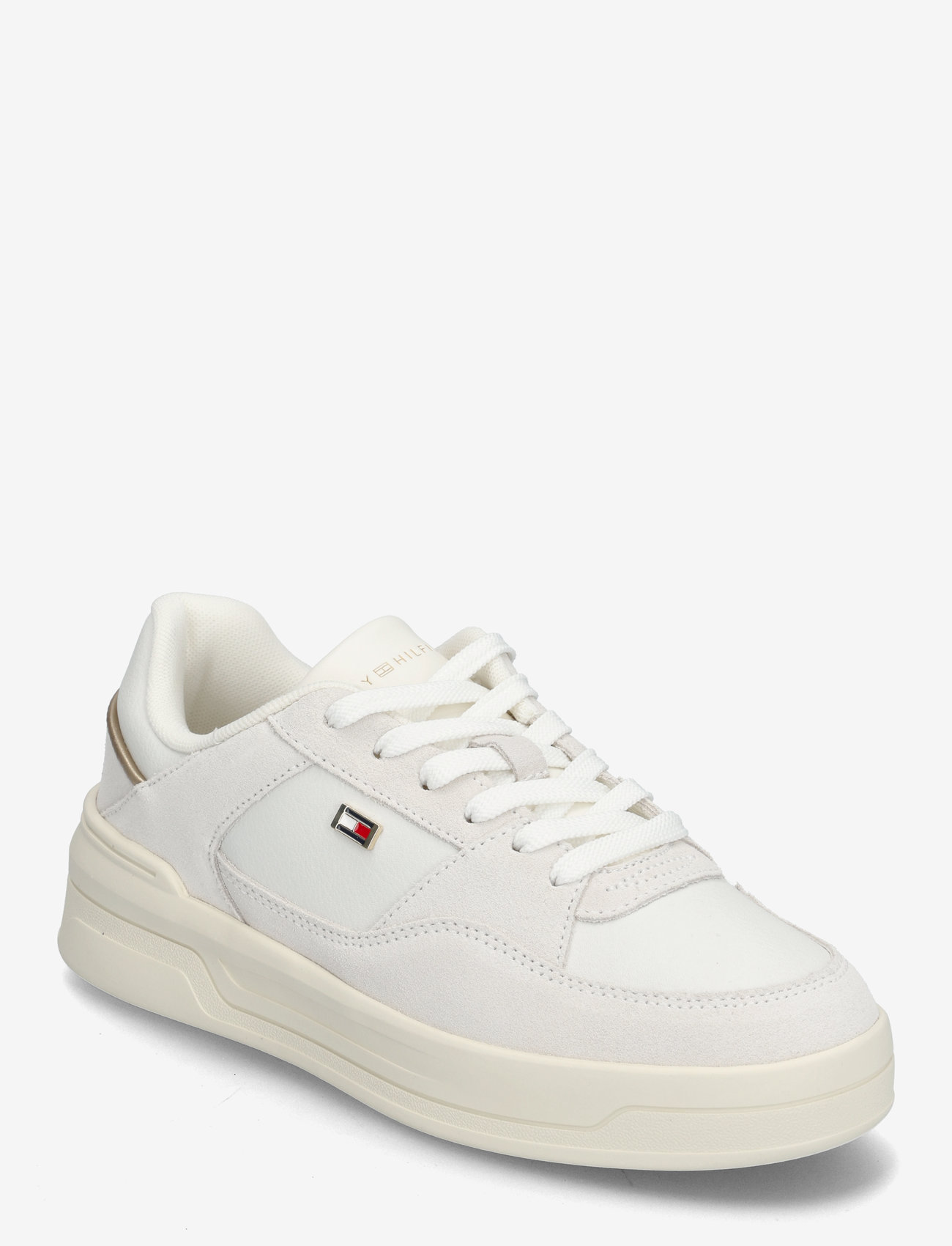 Tommy Hilfiger - ESSENTIAL BASKET SNEAKER - låga sneakers - ecru - 0