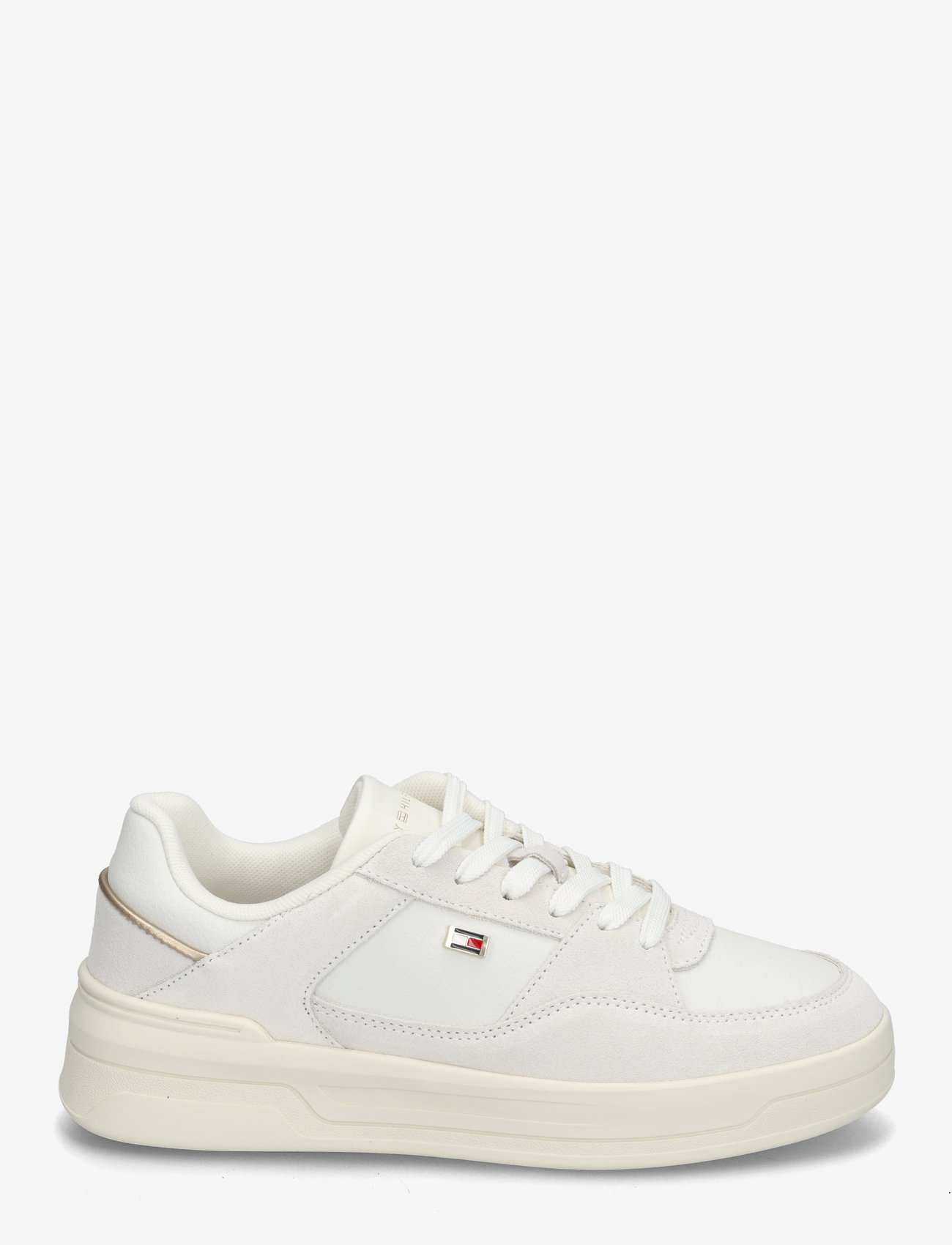 Tommy Hilfiger - ESSENTIAL BASKET SNEAKER - låga sneakers - ecru - 1