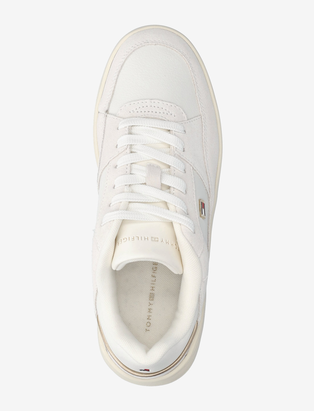 Tommy Hilfiger - ESSENTIAL BASKET SNEAKER - låga sneakers - ecru - 3