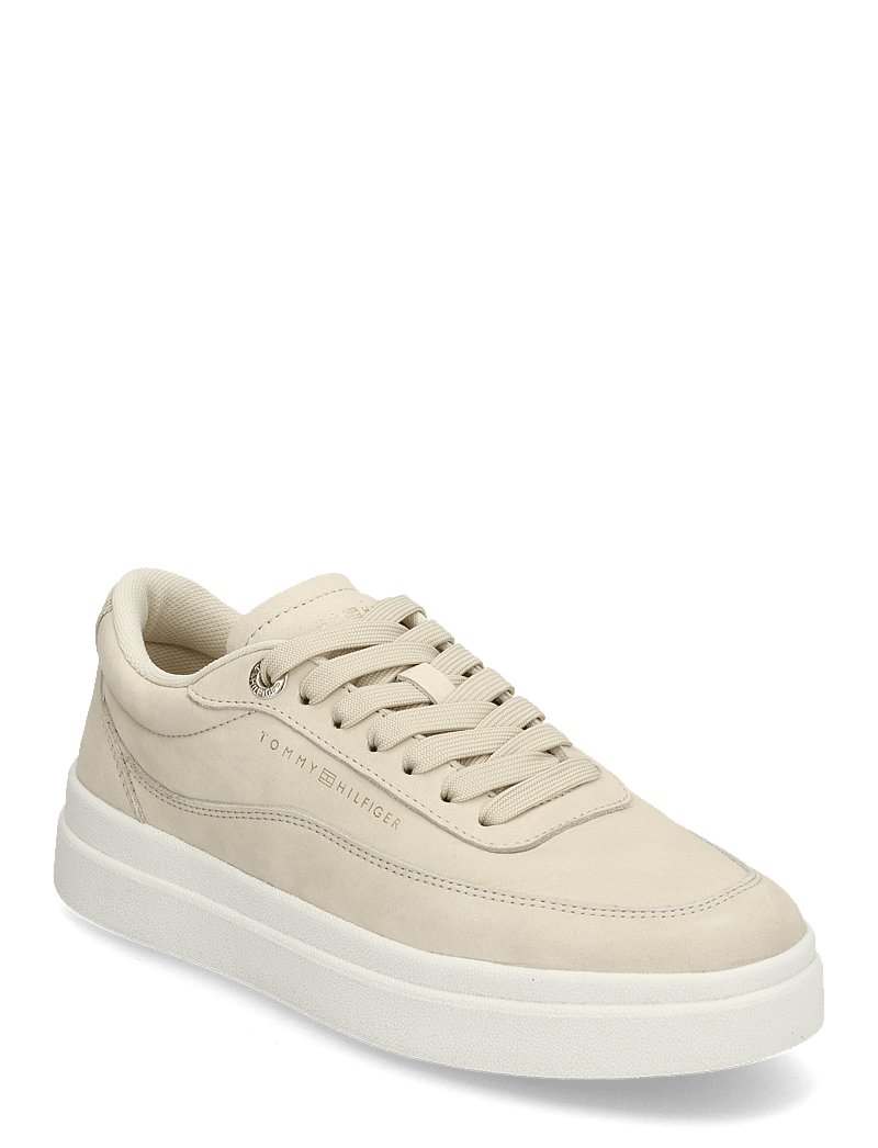 Tommy Hilfiger - MODERN COURT SNEAKER NUBUCK - muslin - 0