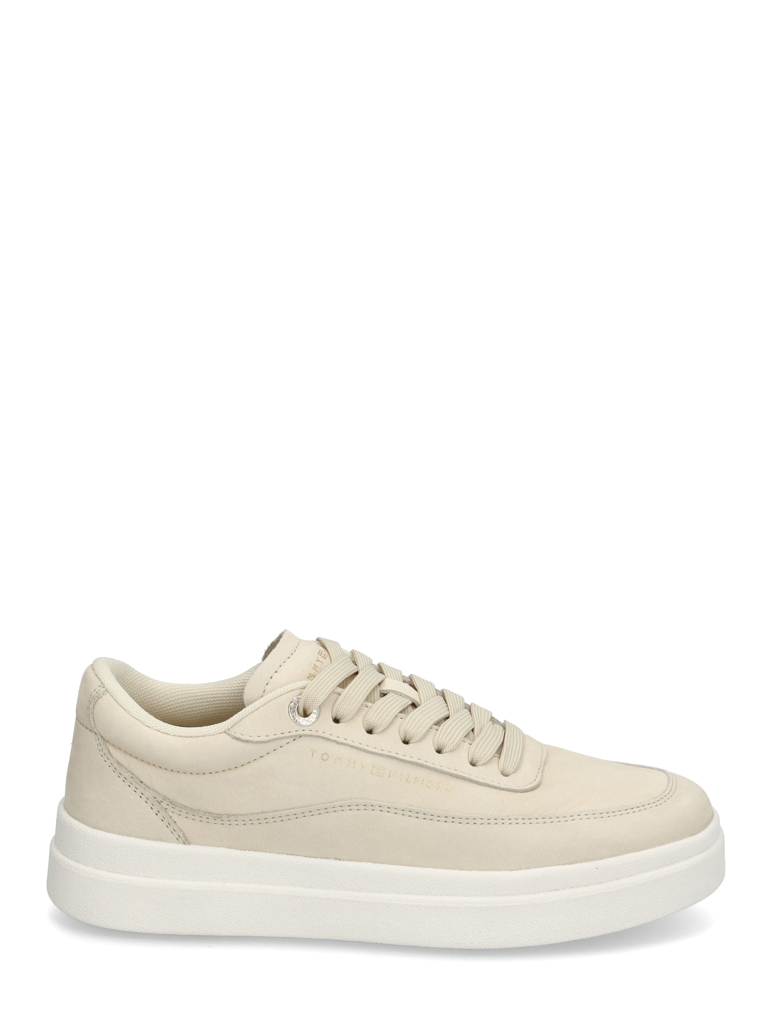 Tommy Hilfiger - MODERN COURT SNEAKER NUBUCK - muslin - 1