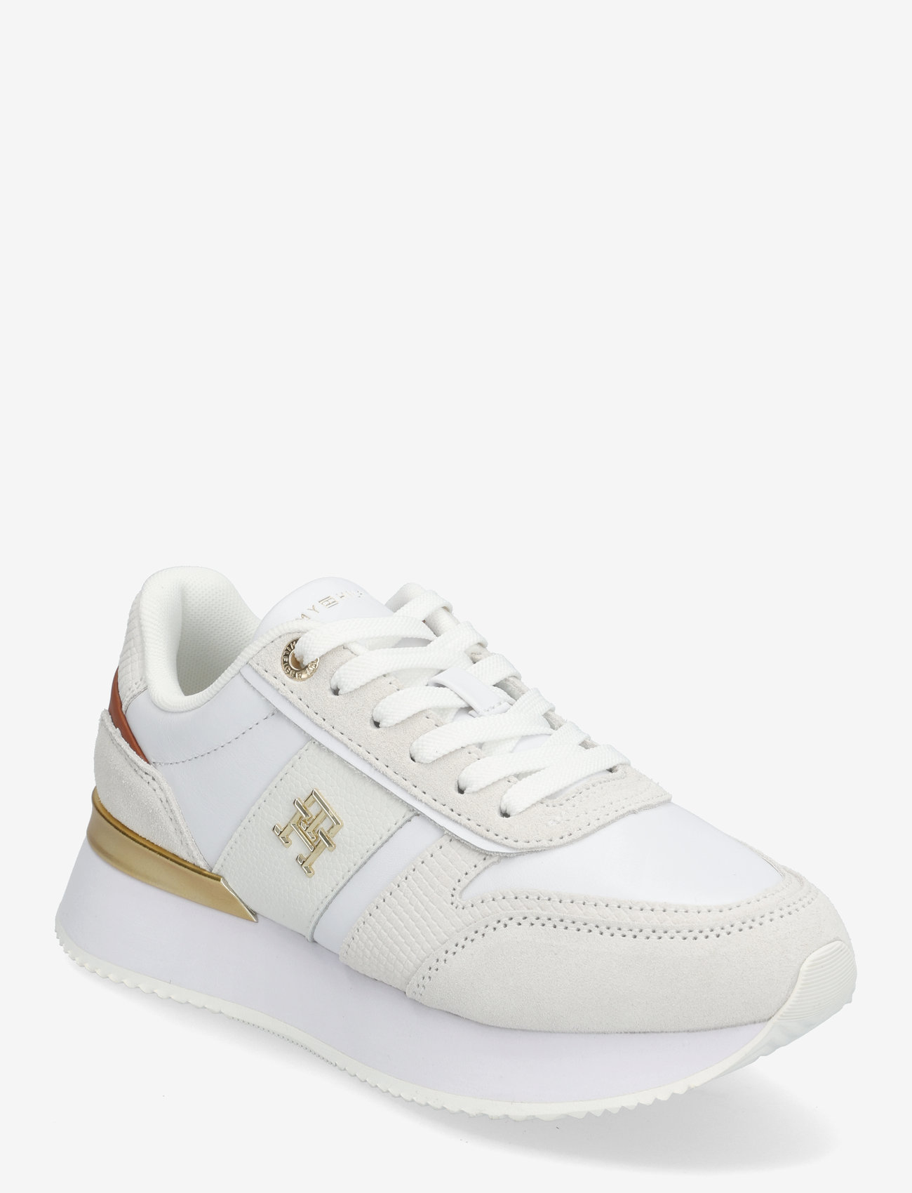 Tommy Hilfiger - TH FASHION RUNNER - låga sneakers - ecru - 0