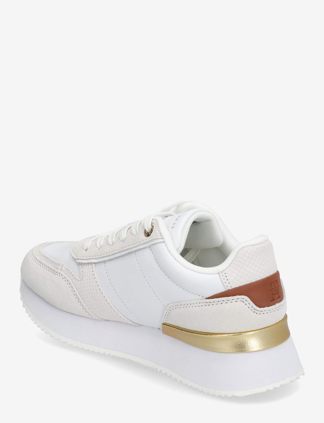 Tommy Hilfiger - TH FASHION RUNNER - låga sneakers - ecru - 2
