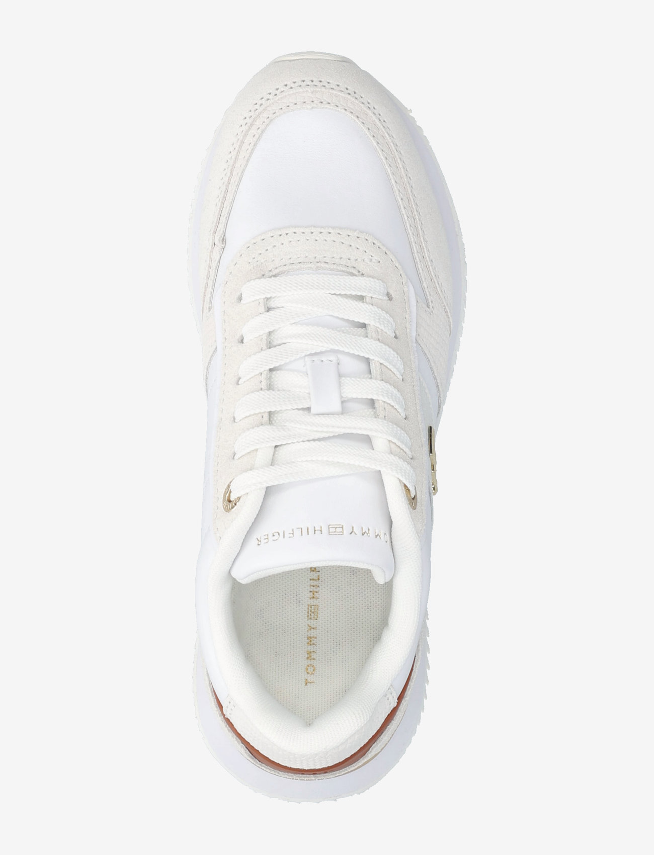 Tommy Hilfiger - TH FASHION RUNNER - låga sneakers - ecru - 3