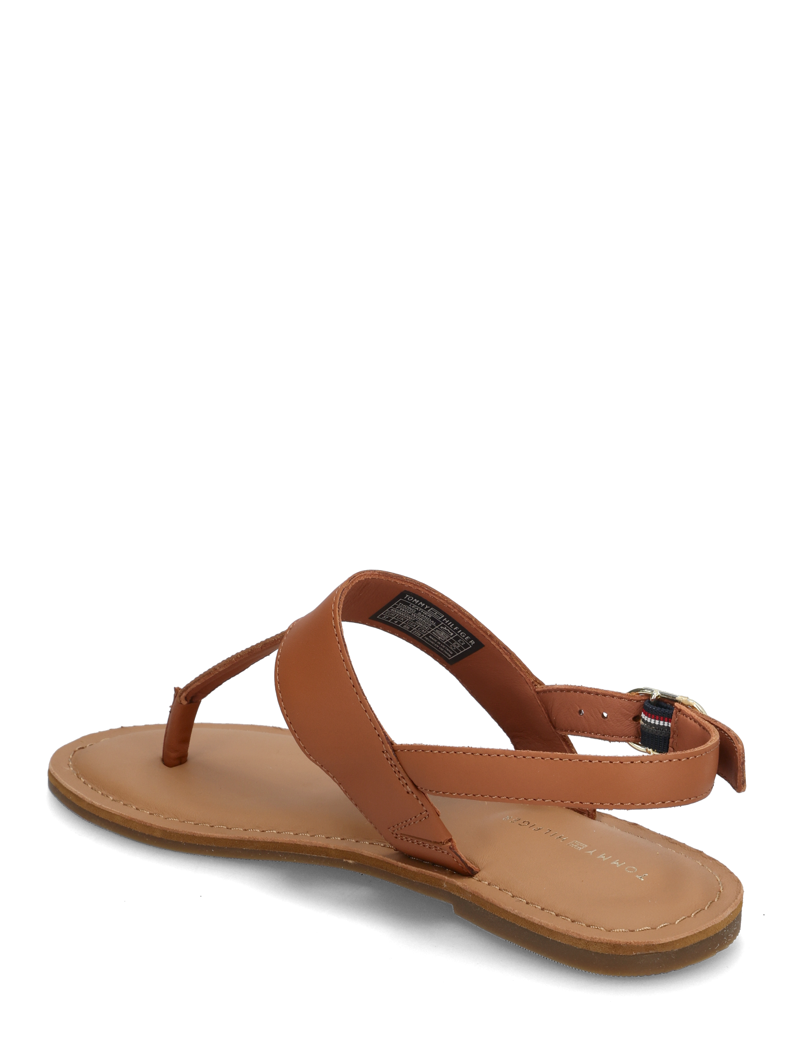 Tommy Hilfiger - LEATHER THONG SANDAL - flache sandalen - cinnamon bark - 2