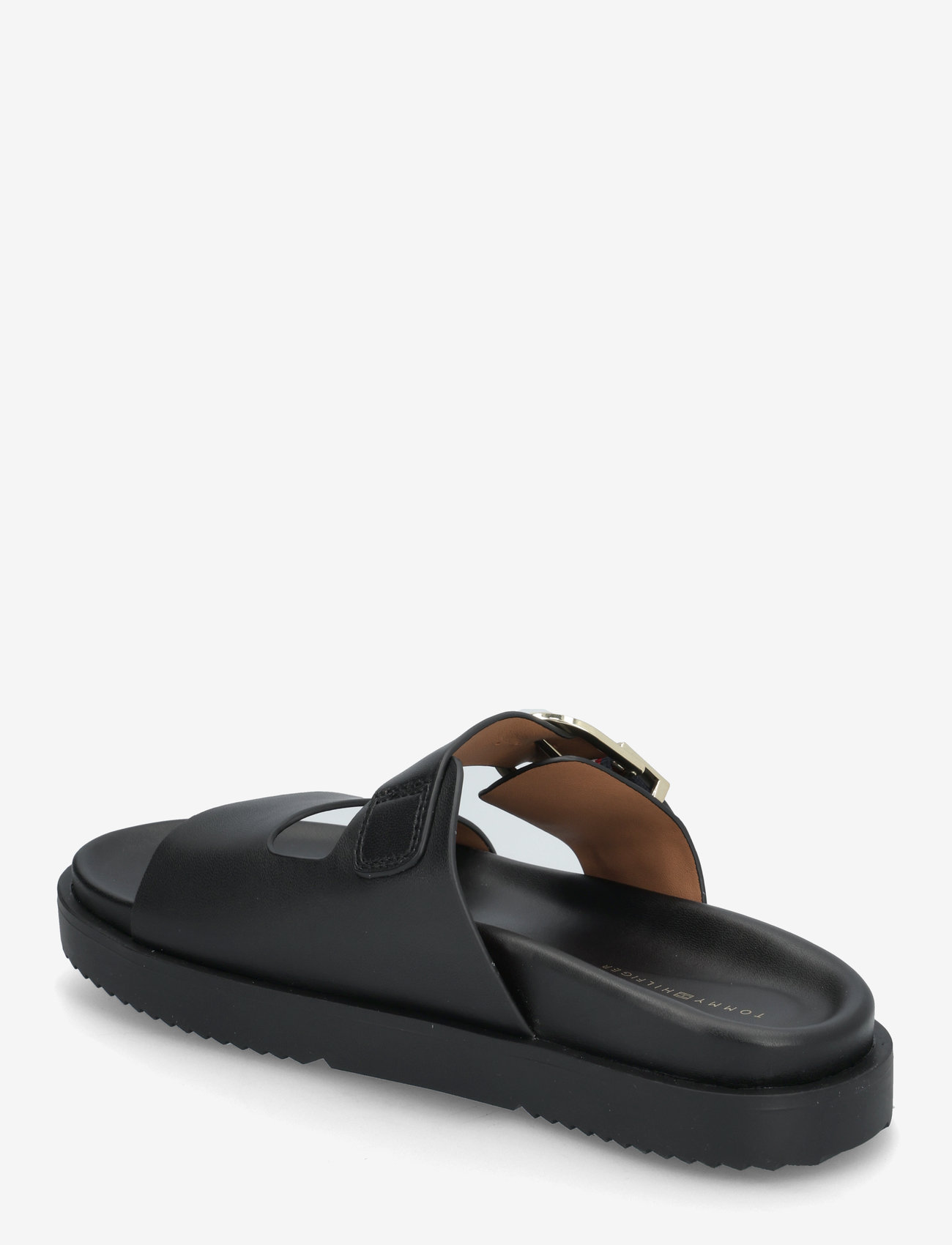 Tommy Hilfiger - LEATHER SPORTY MULE - matalat sandaalit - black - 2