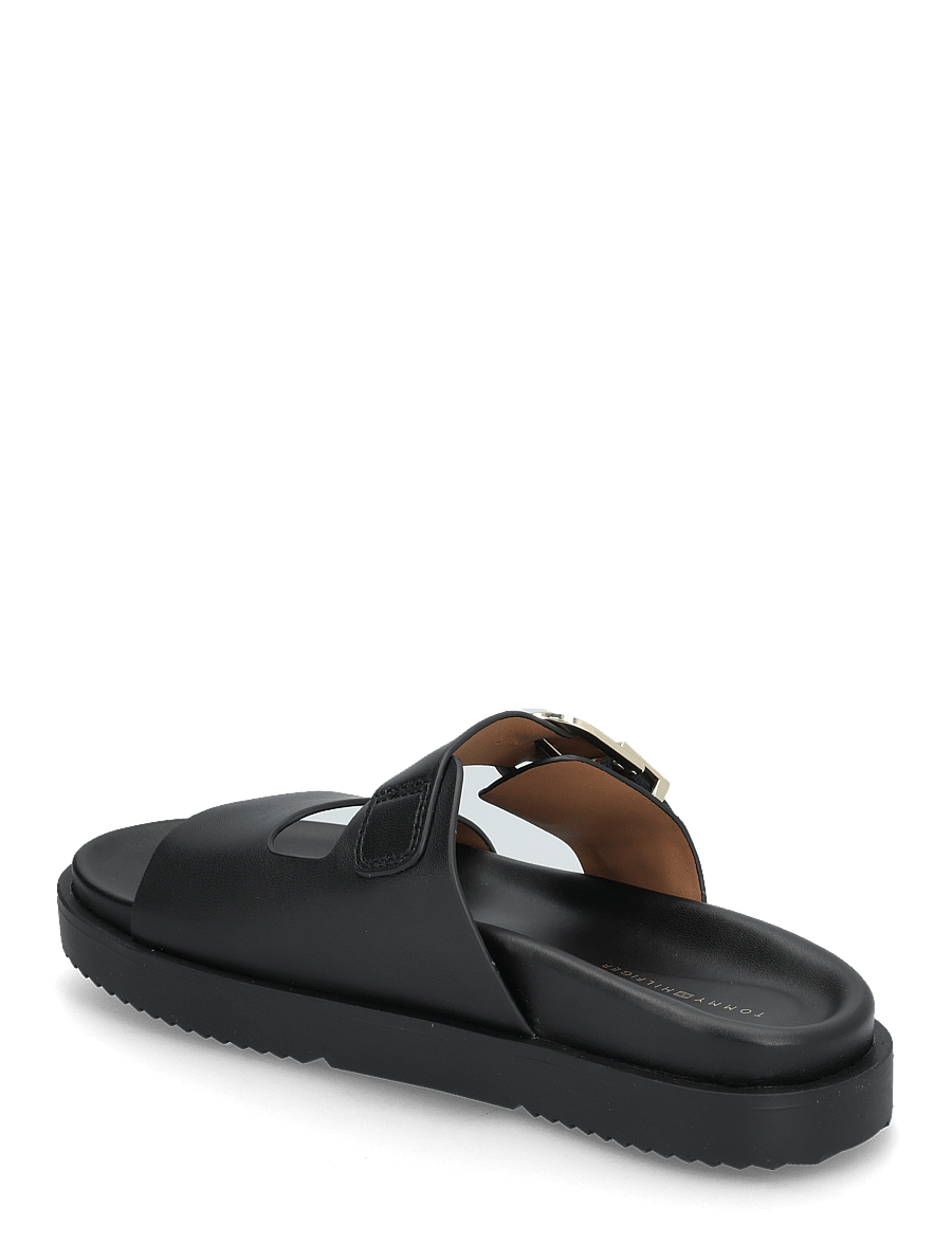Tommy Hilfiger - LEATHER SPORTY MULE - madalad sandaalid - black - 2