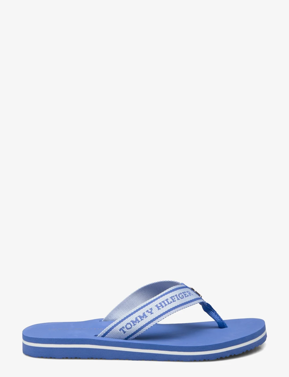 Tommy Hilfiger - HILFIGER WEBBING BEACH SANDAL - flip flops - blue spell - 1