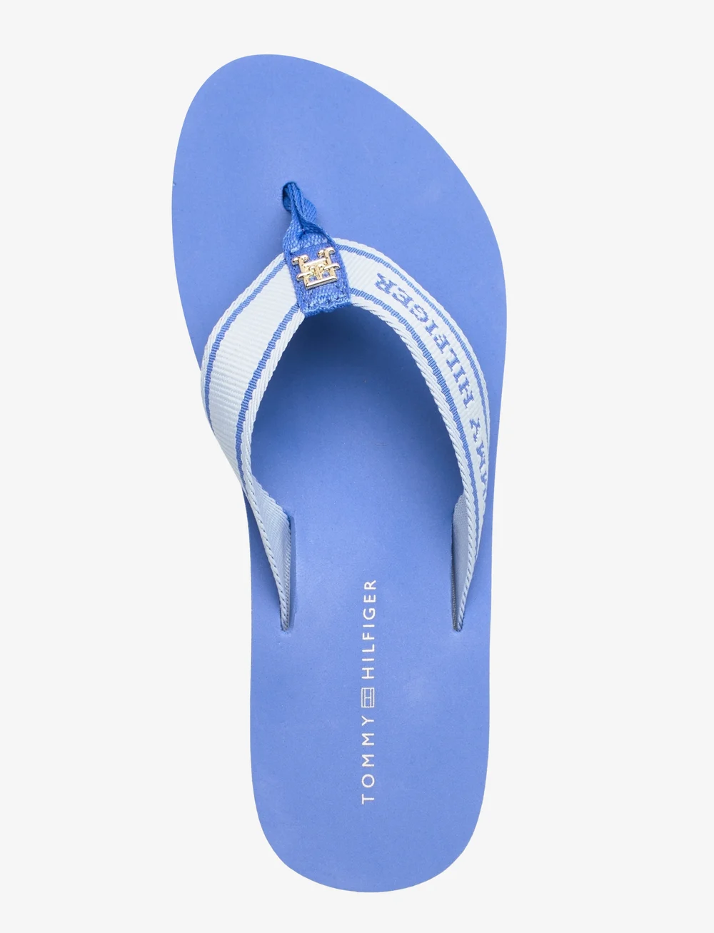 Tommy Hilfiger - HILFIGER WEBBING BEACH SANDAL - flip flops - blue spell - 3