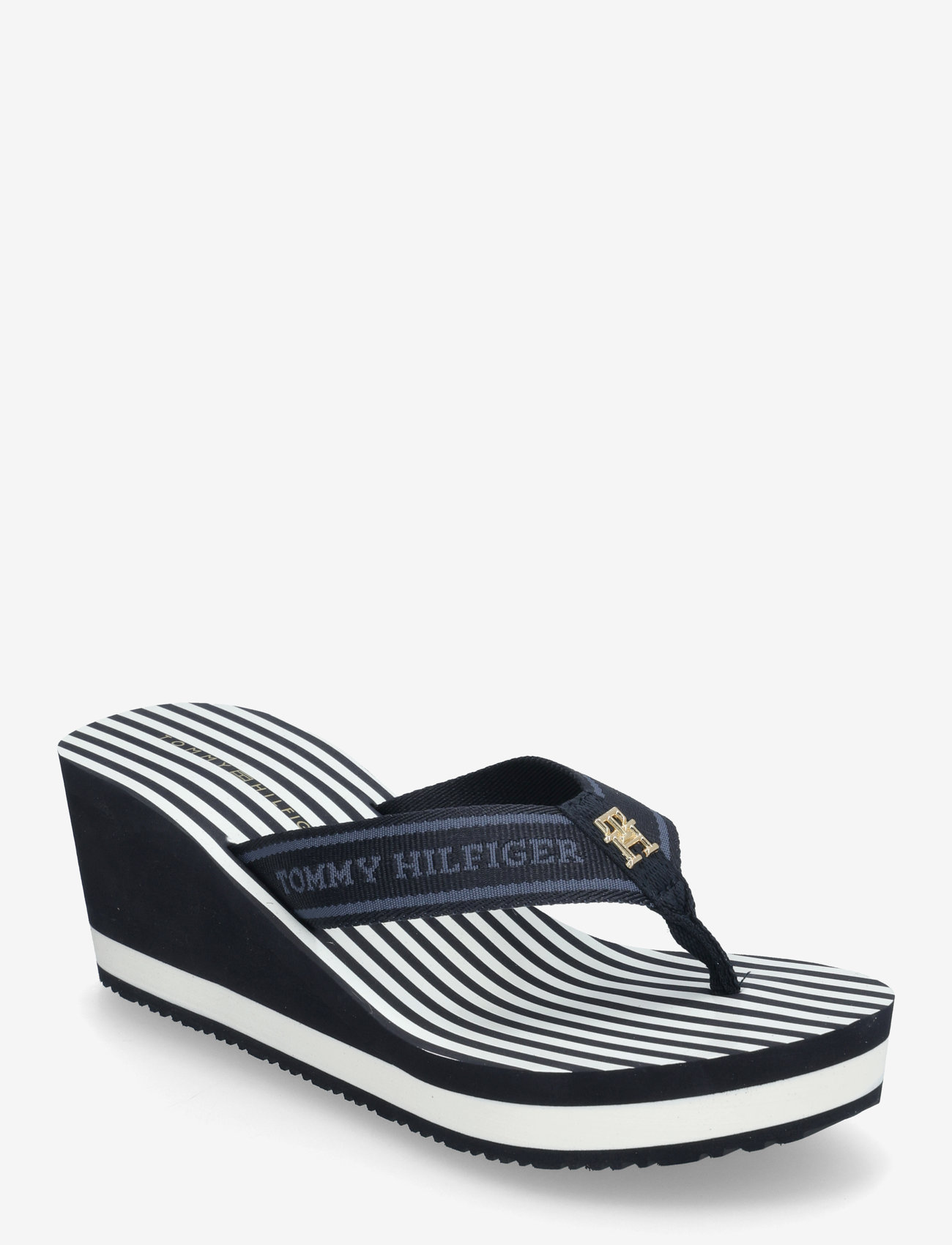 Tommy Hilfiger Th Stripes Wedge Beach Sandal (THSFW0FW08521) Flip Flops 