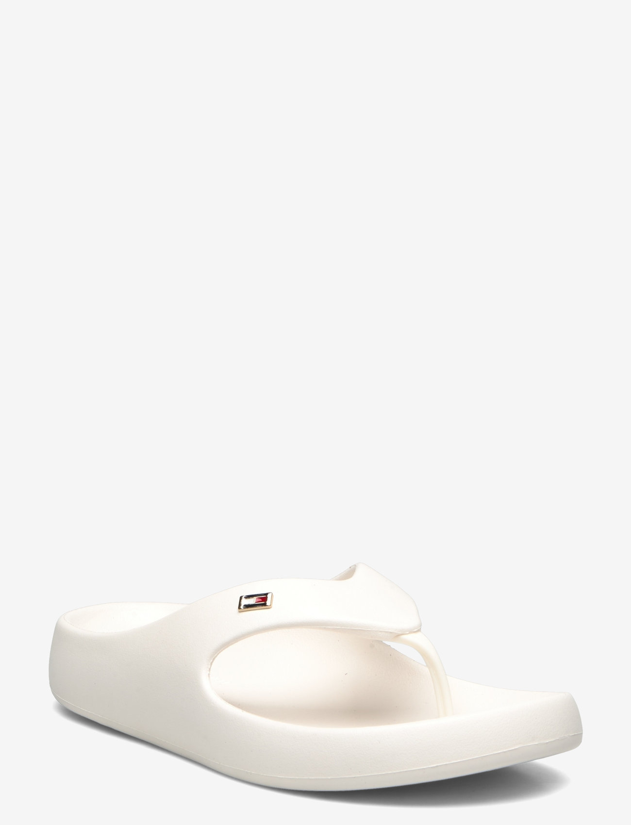 Tommy Hilfiger - TH COMFORT BEACH SANDAL - platta sandaler - ancient white - 0