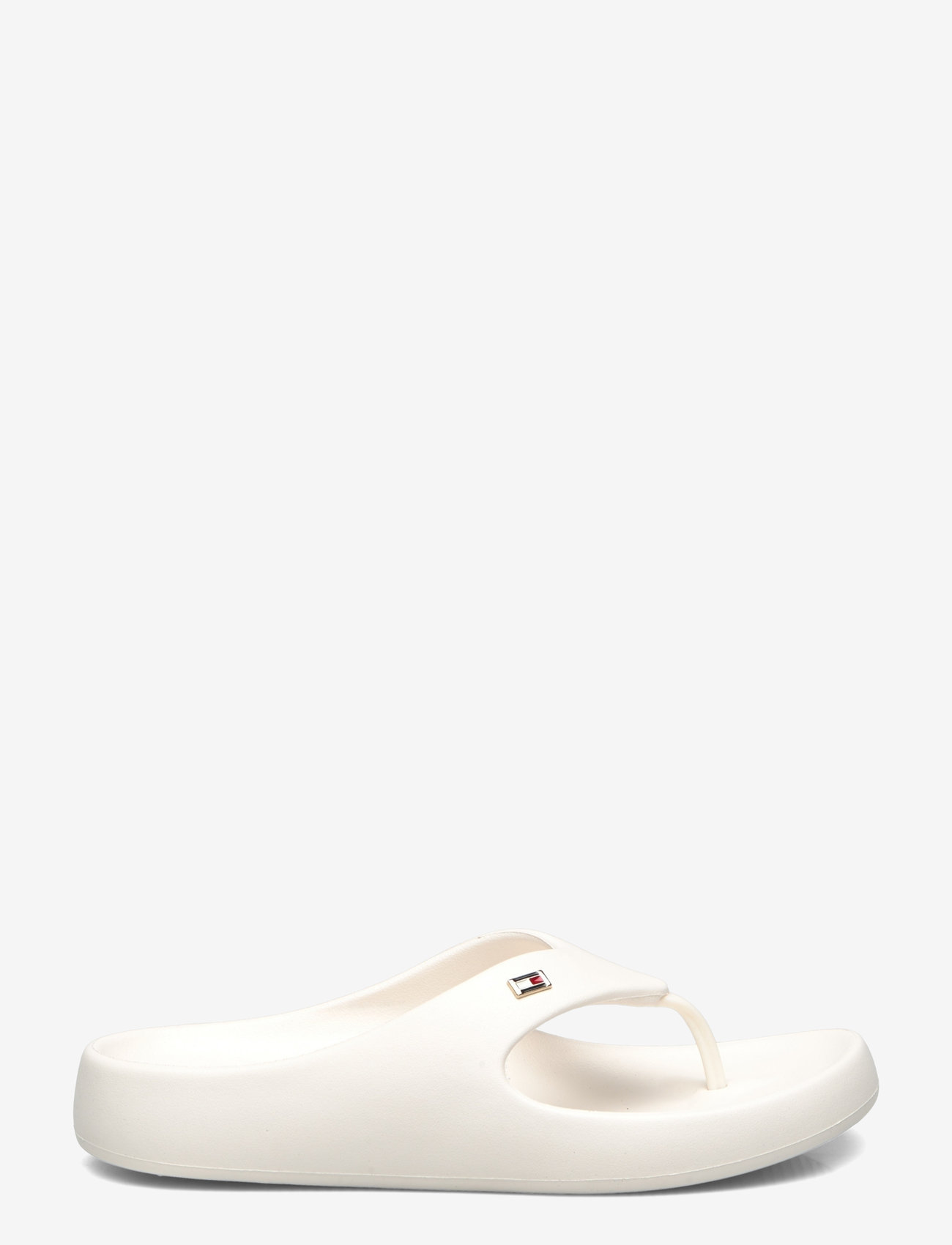 Tommy Hilfiger - TH COMFORT BEACH SANDAL - platta sandaler - ancient white - 1