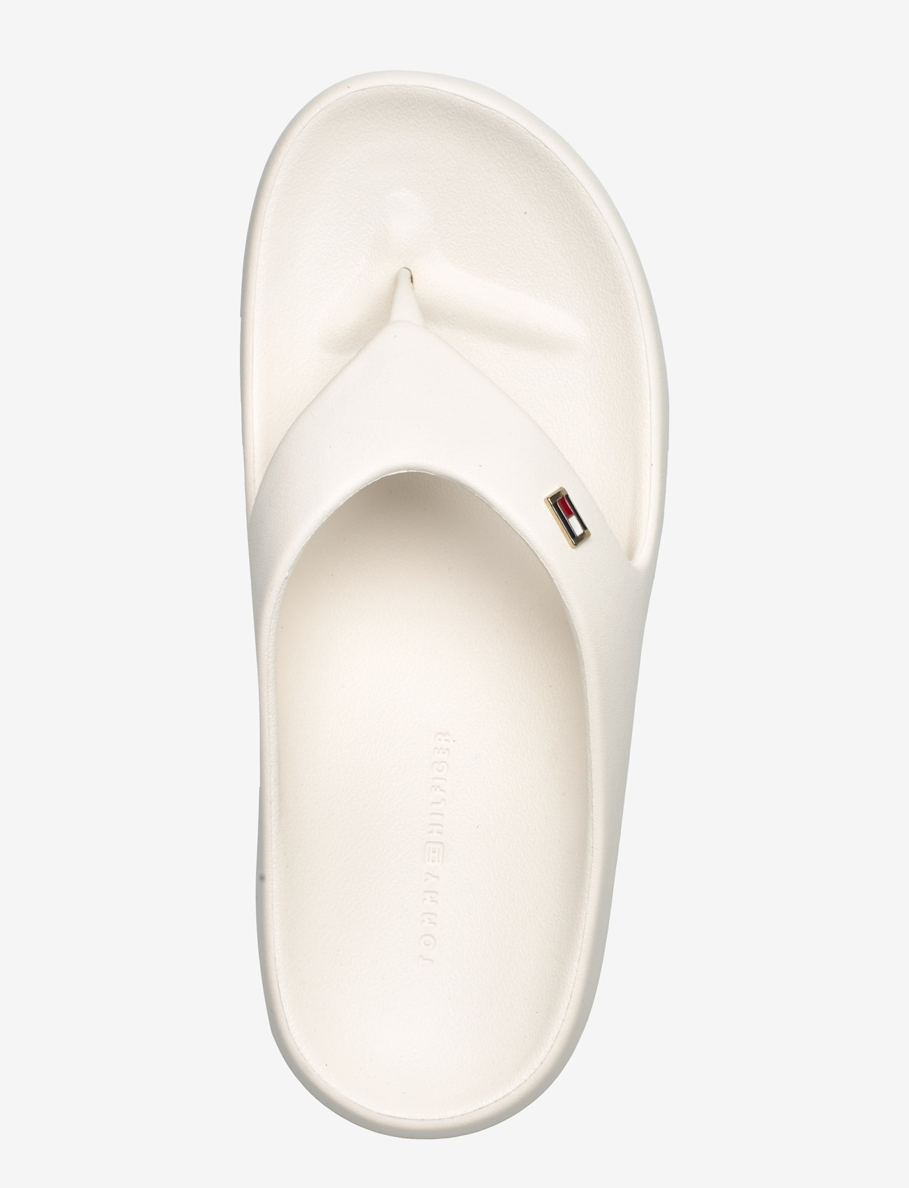 Tommy Hilfiger - TH COMFORT BEACH SANDAL - platta sandaler - ancient white - 3