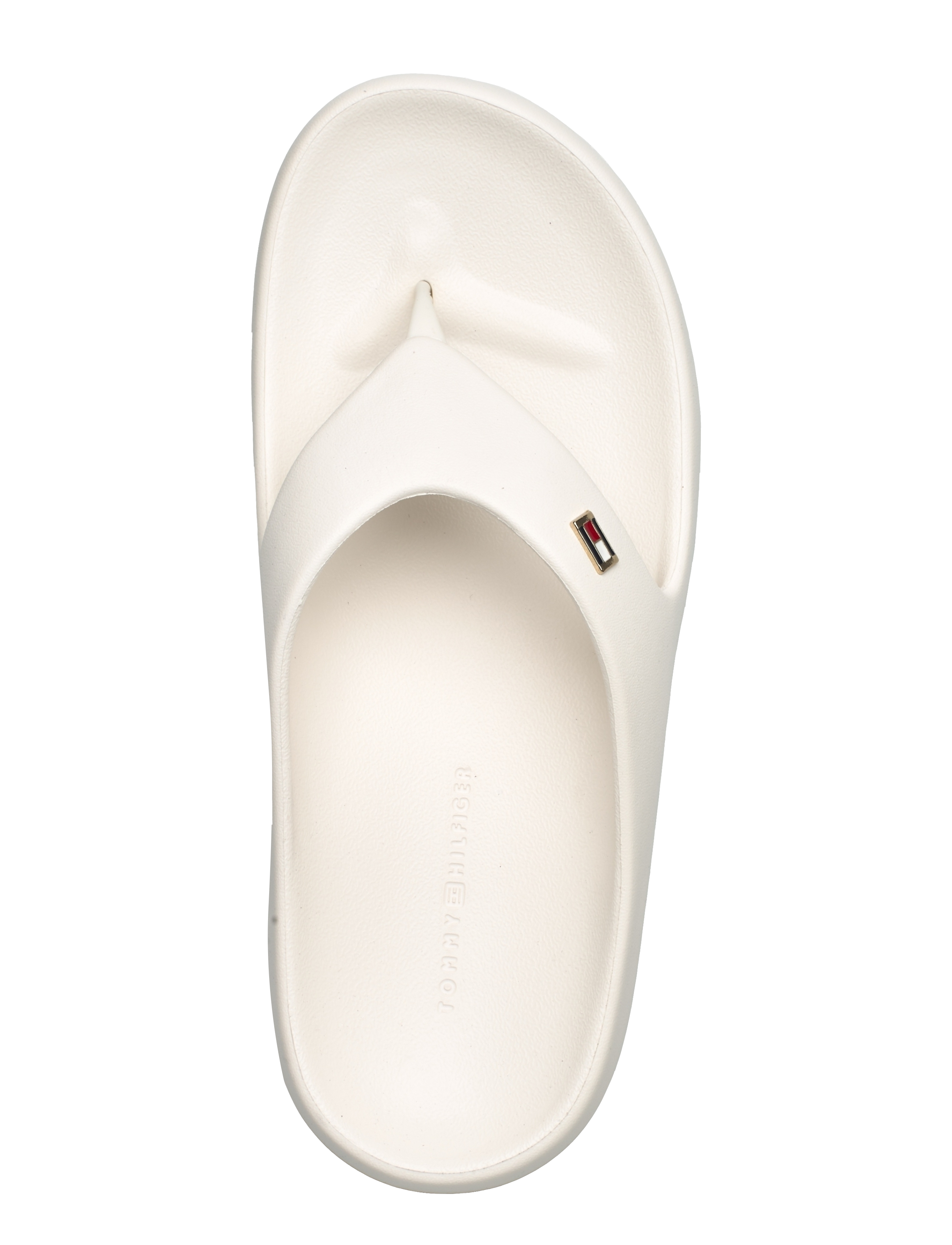 Tommy Hilfiger - TH COMFORT BEACH SANDAL - flate sandaler - ancient white - 3