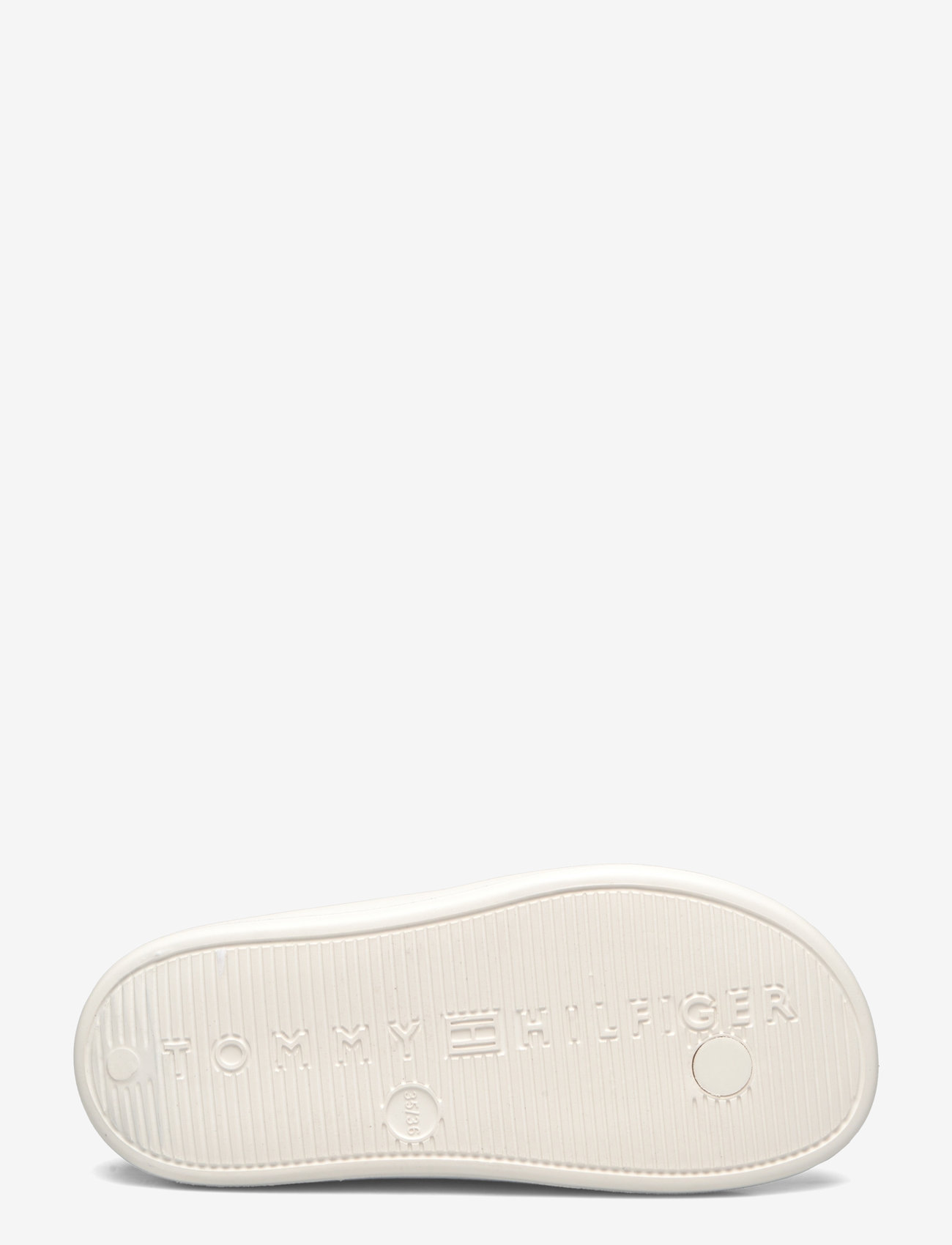 Tommy Hilfiger - TH COMFORT BEACH SANDAL - platta sandaler - ancient white - 4