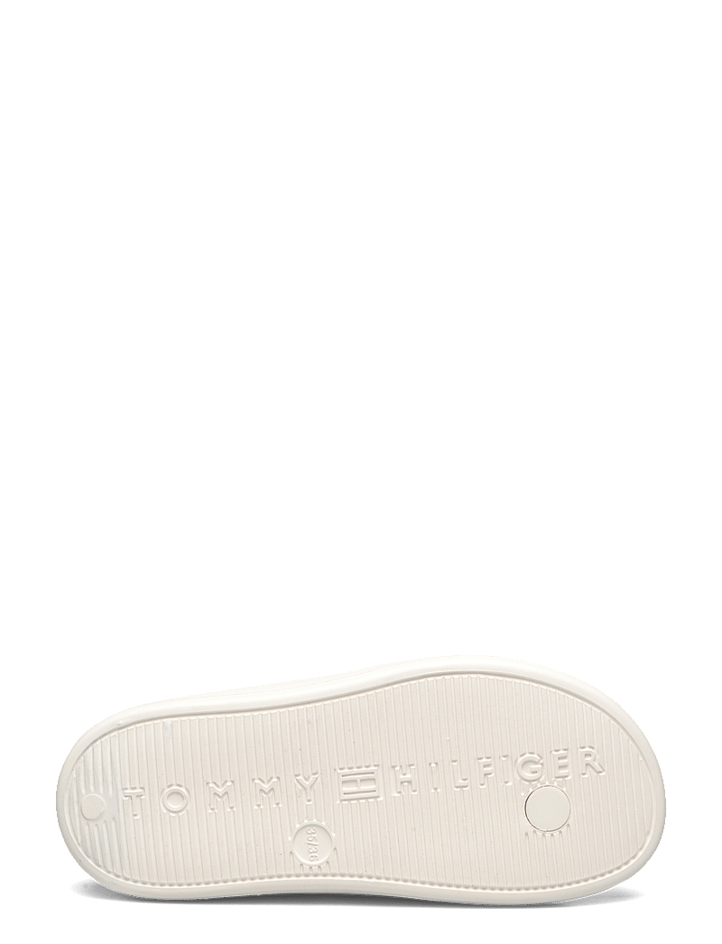 Tommy Hilfiger - TH COMFORT BEACH SANDAL - flache sandalen - ancient white - 4