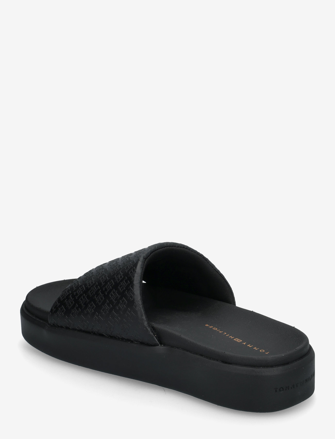 Tommy Hilfiger - PLATFORM MONOGRAM POOLSLIDE - black - 2