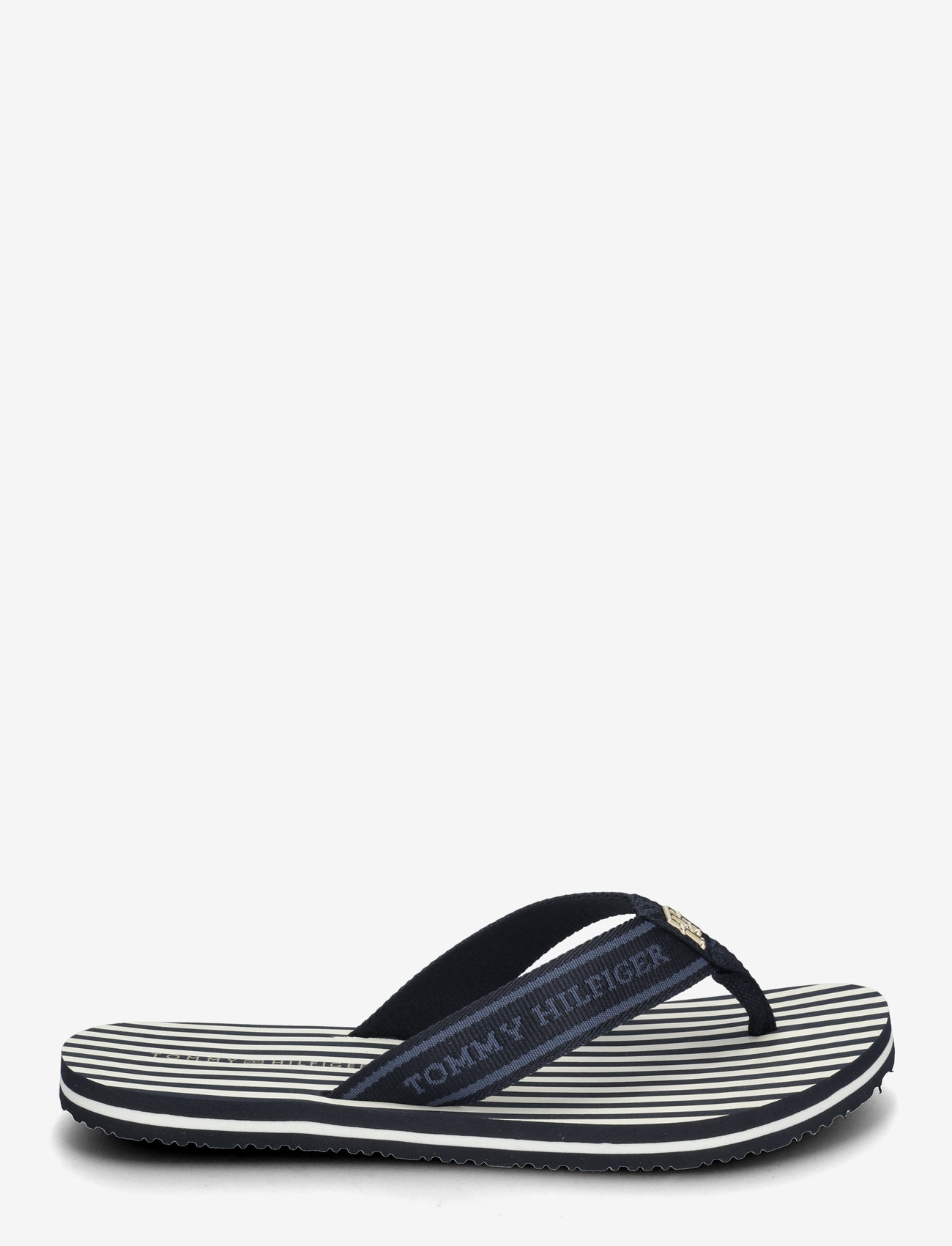 Tommy Hilfiger - TH STRIPES BEACH SANDAL - flip flops - space blue - 1
