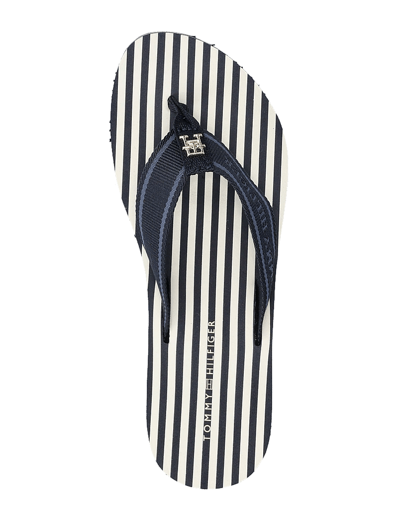Tommy Hilfiger - TH STRIPES BEACH SANDAL - flip flops - space blue - 3