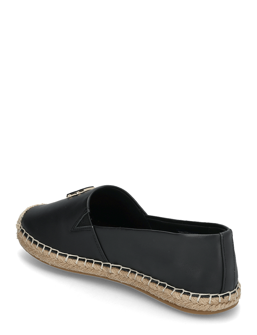 Tommy Hilfiger - TH LOGO LEATHER ESPADRILLE - black - 2