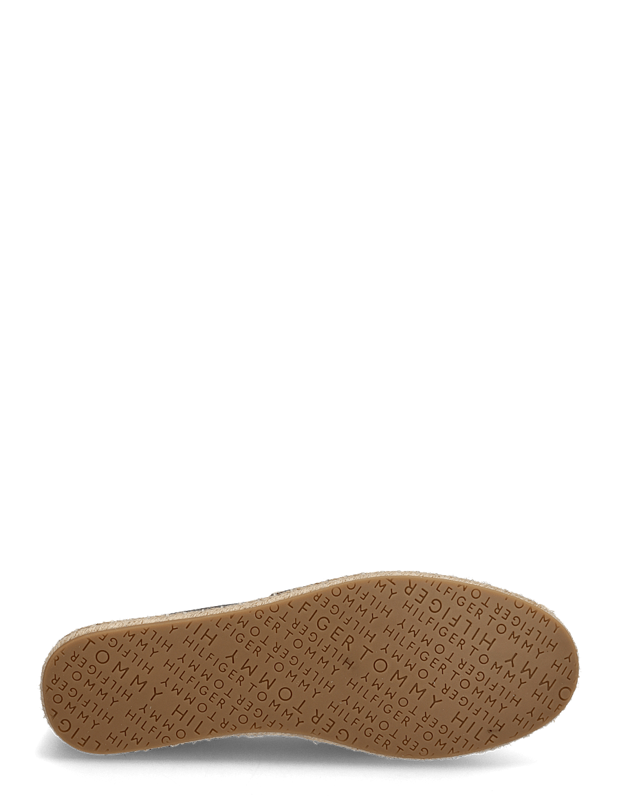 Tommy Hilfiger - TH LOGO LEATHER ESPADRILLE - black - 4