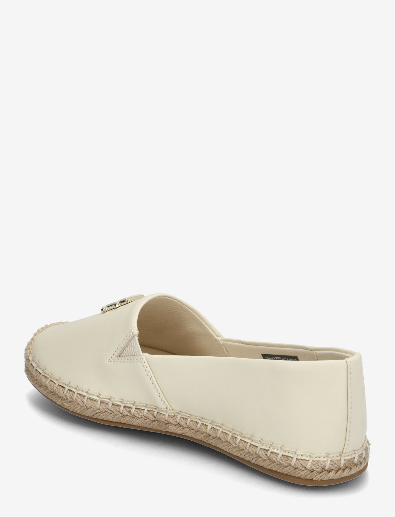 Tommy Hilfiger - TH LOGO LEATHER ESPADRILLE - espadrilles - muslin - 2