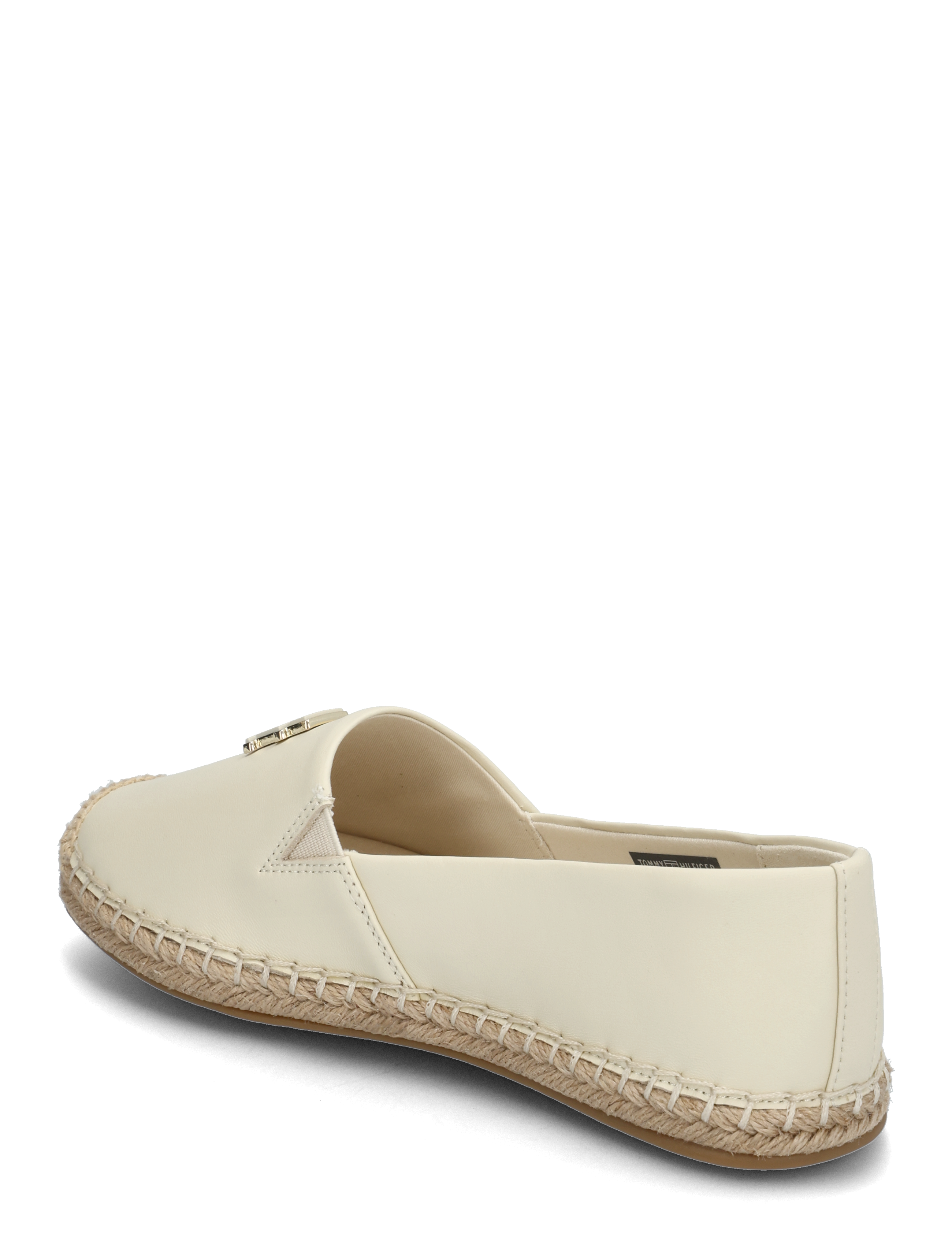 Tommy Hilfiger - TH LOGO LEATHER ESPADRILLE - muslin - 2