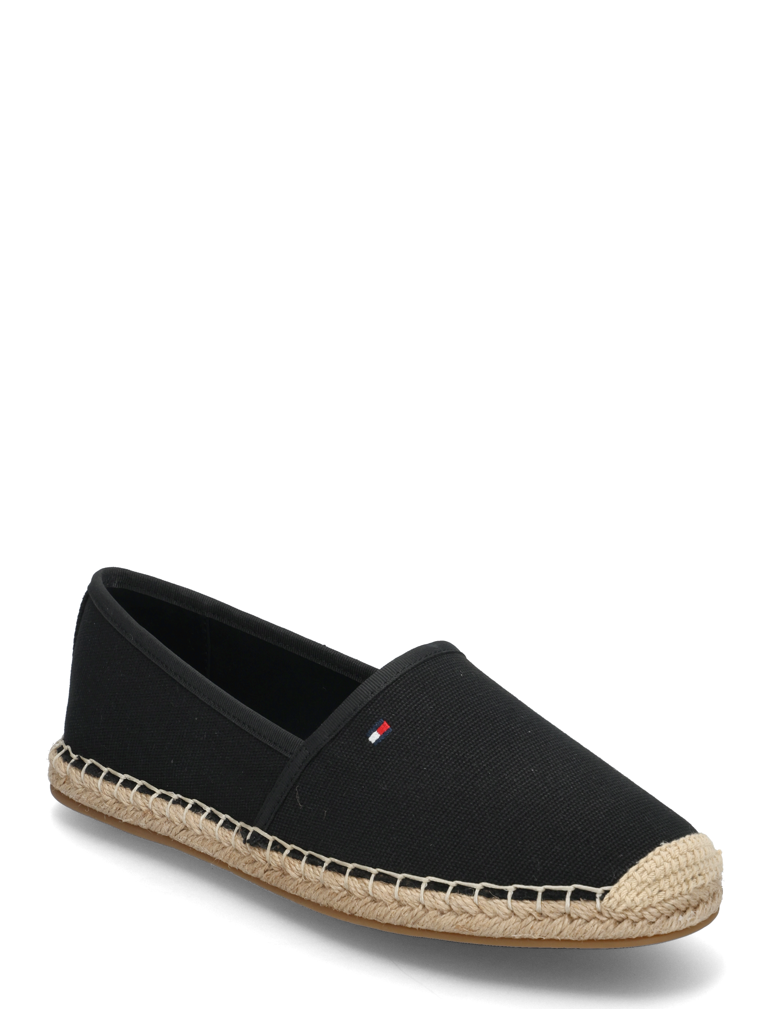 Tommy Hilfiger FLAG CANVAS ESPADRILLE - Tommy Hilfiger - BLACK / black