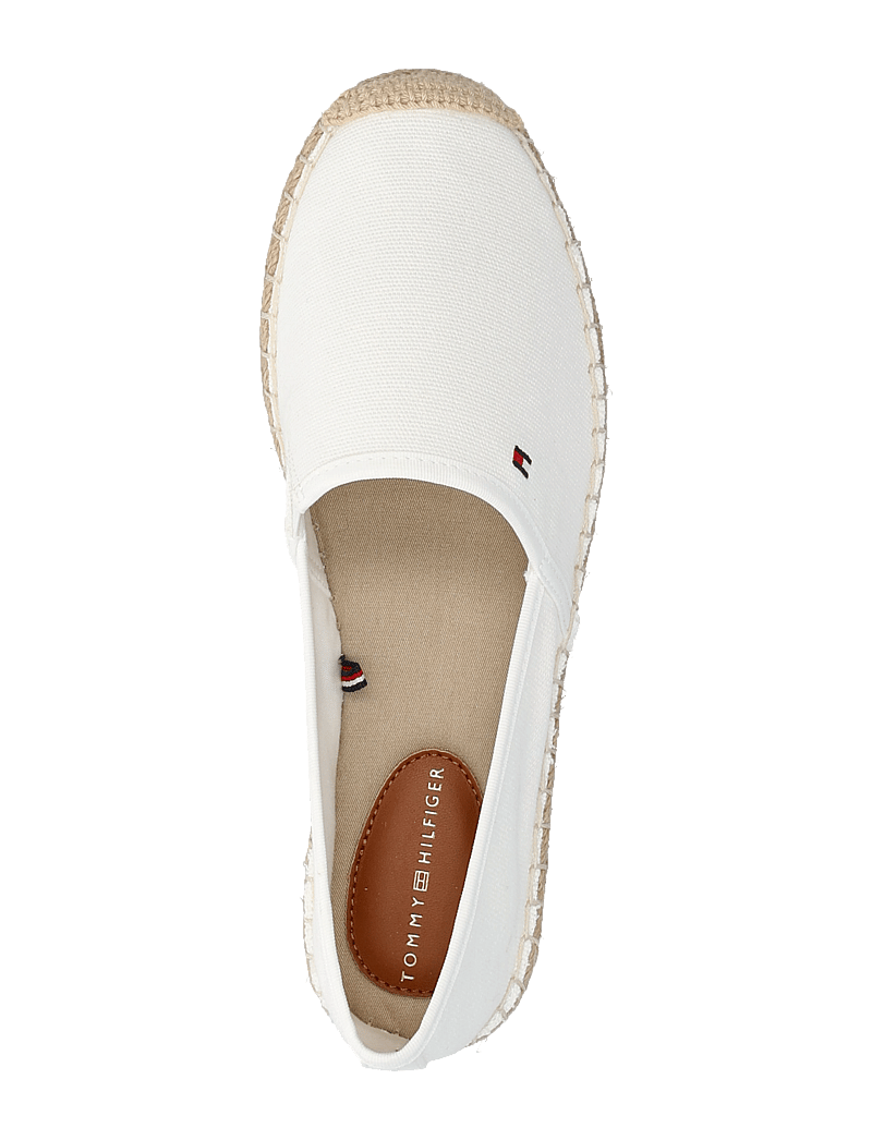 Tommy Hilfiger - FLAG CANVAS ESPADRILLE - espadrillid - ecru - 3