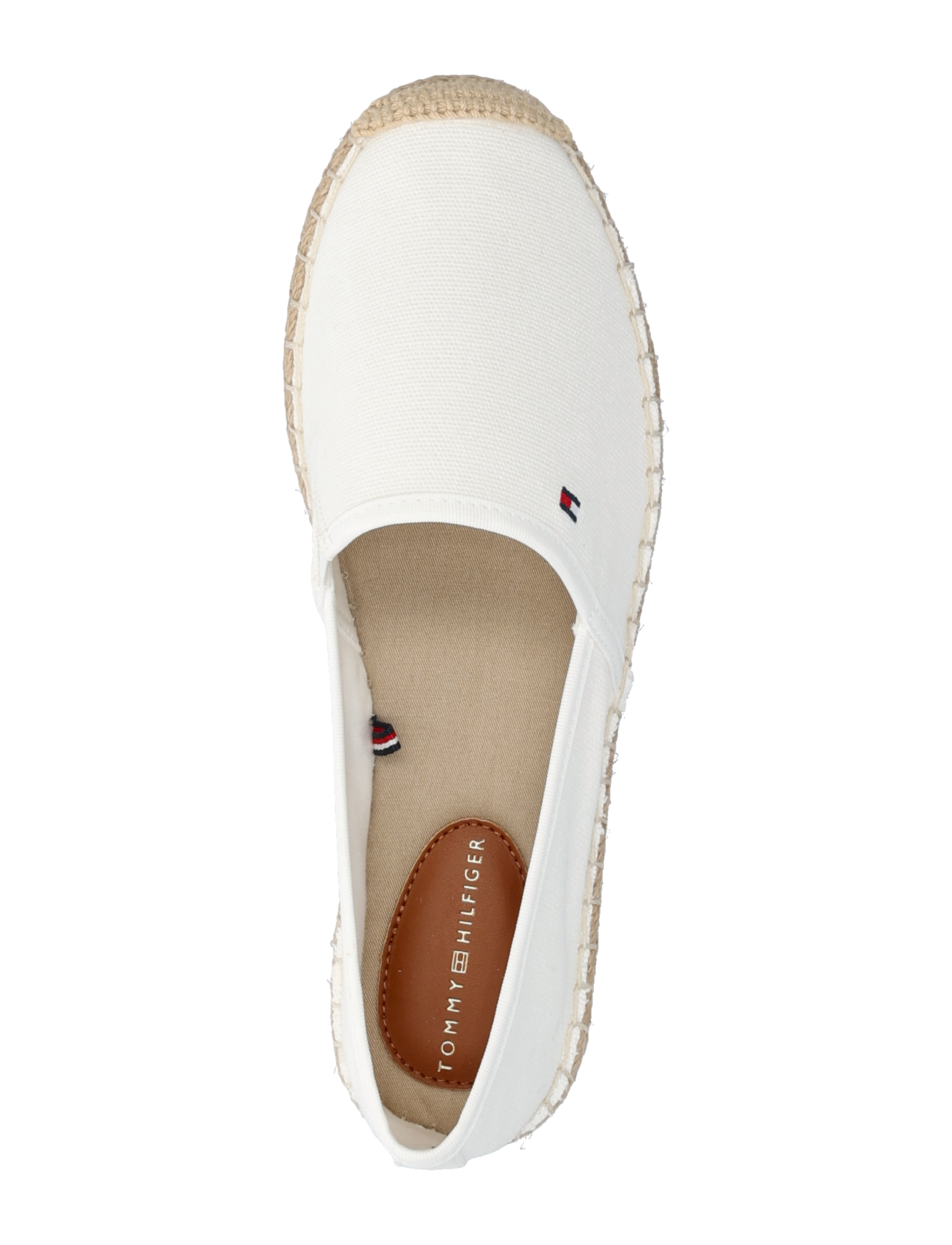 Tommy Hilfiger - FLAG CANVAS ESPADRILLE - espadrilles - ecru - 3