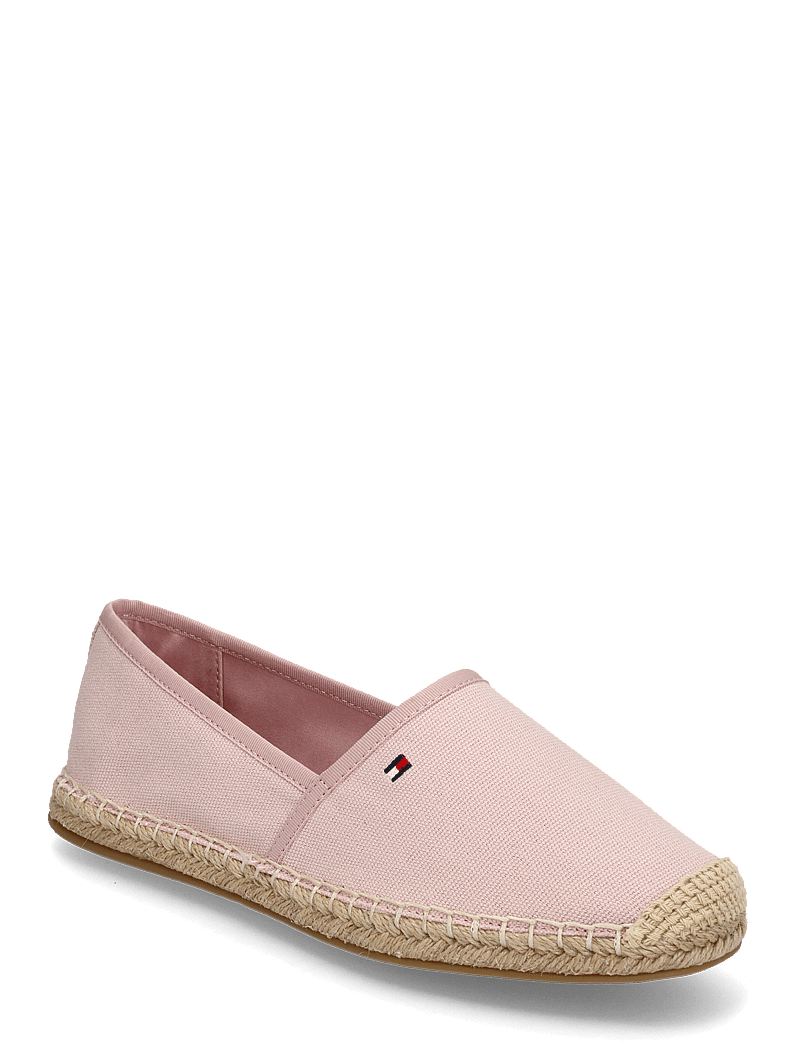 Tommy Hilfiger - FLAG CANVAS ESPADRILLE - espadrilles - foggy pink - 0